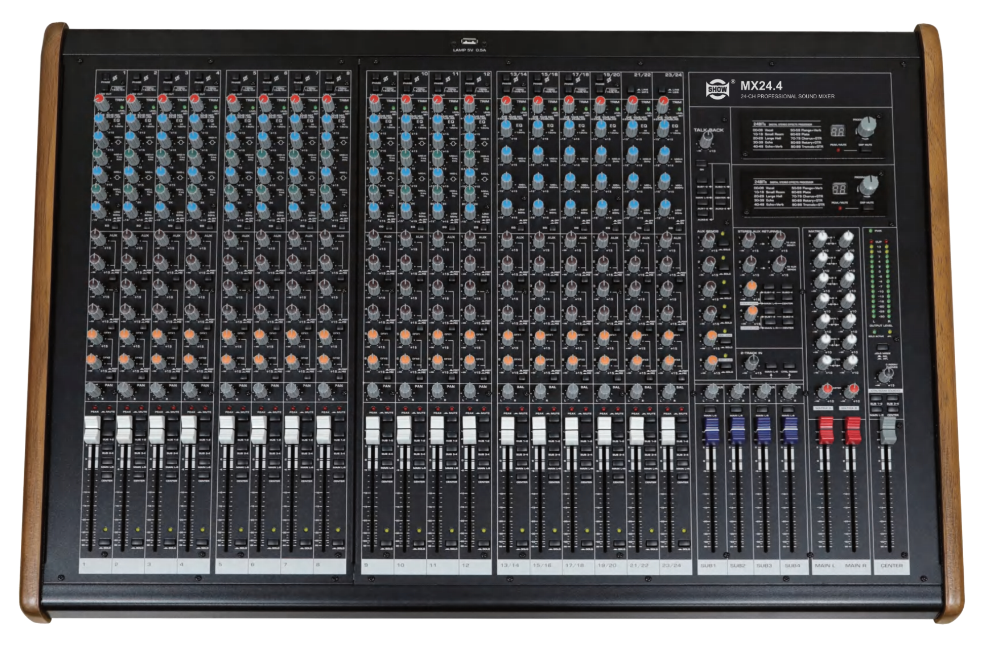 24路大型演出调音台MX24.4 24路大型演出调音台MX24.4
