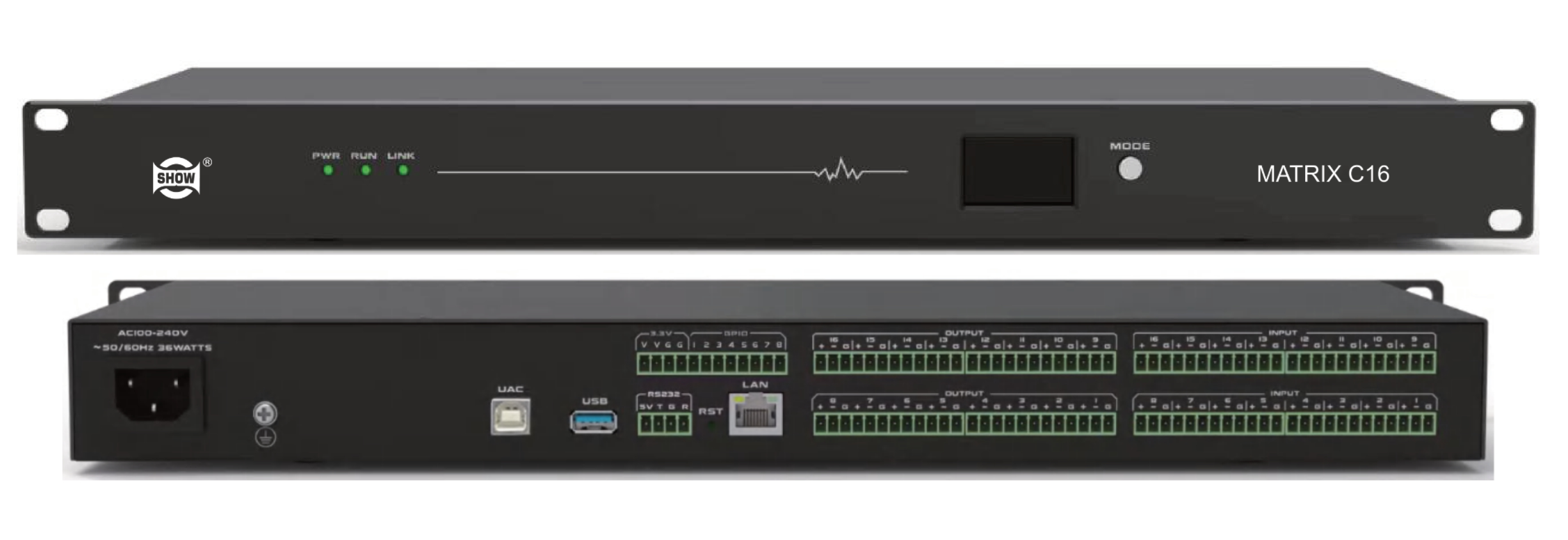 数字音频矩阵MATRIX C16 数字音频矩阵MATRIX C16