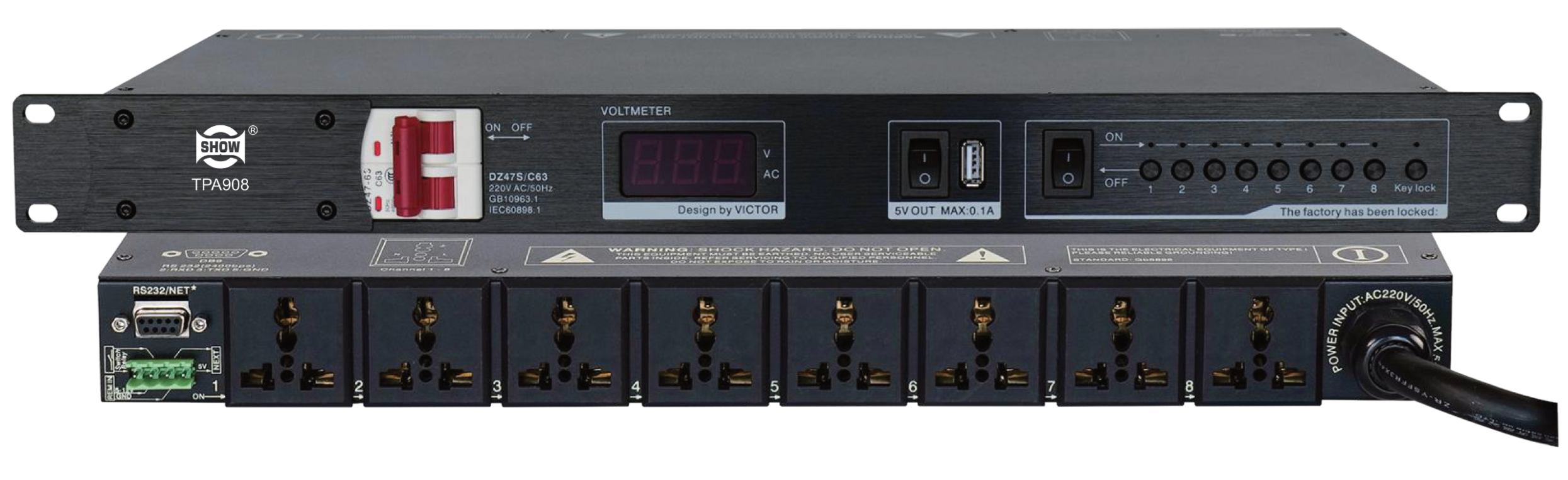 8路电源时序器TPA908