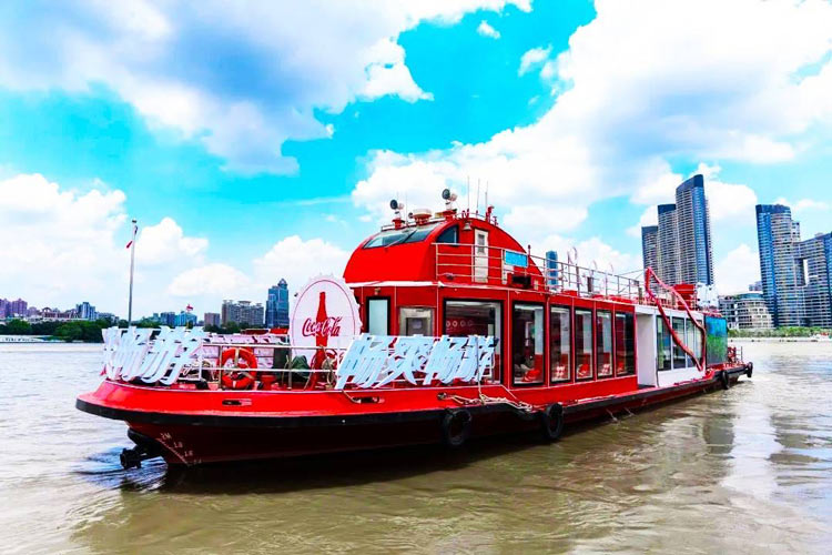 可口可乐主题船
