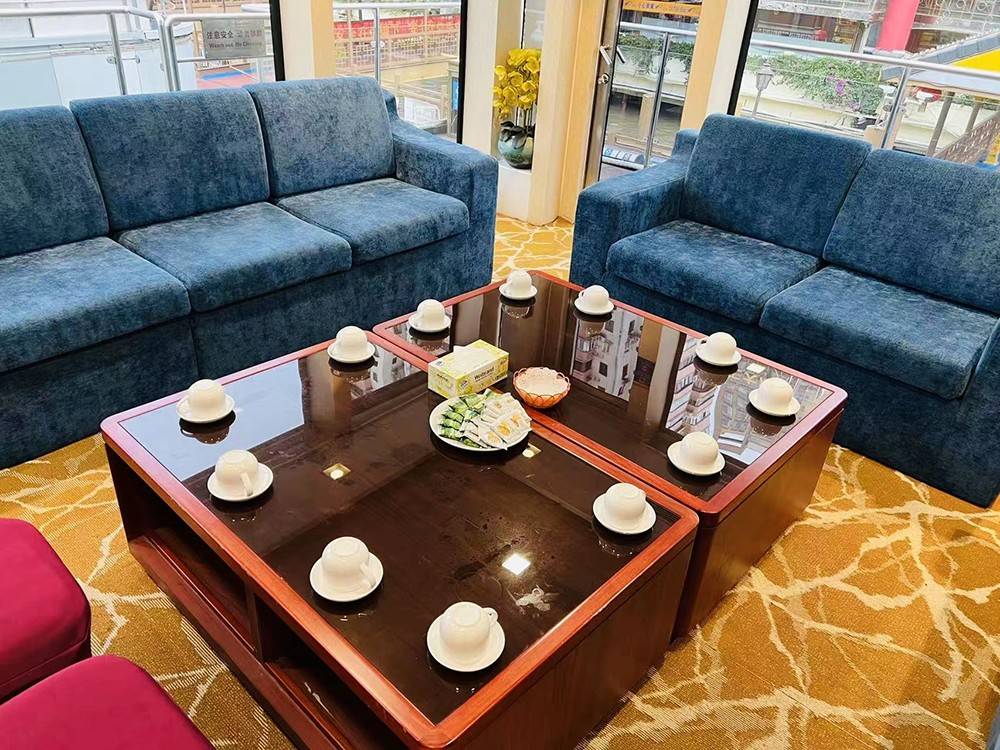 广州财富号 二楼沙发包房（12人）送水果茶水，登船码头：天字码头