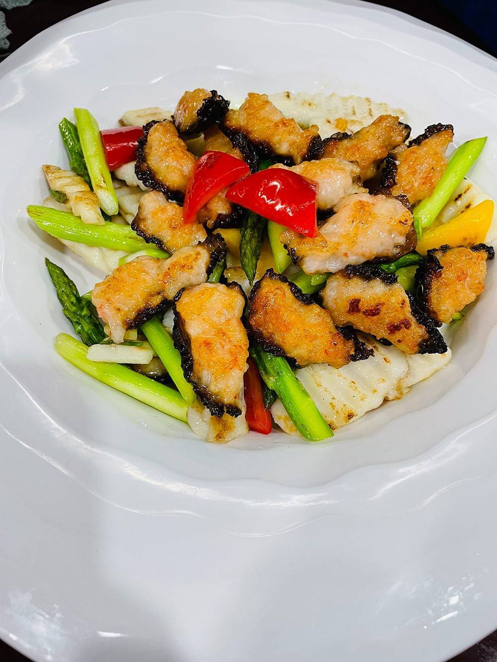 7黑松露百花酿羊肚菌