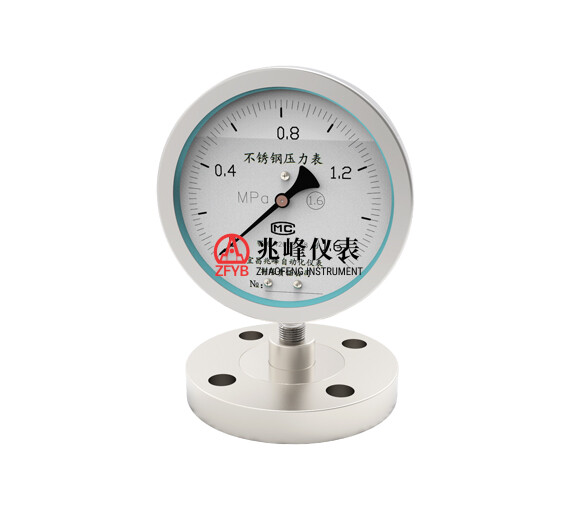 YP型膜片压力表