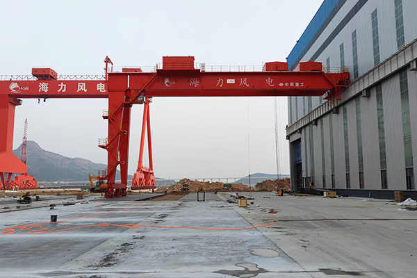 通用双梁半门机起重机