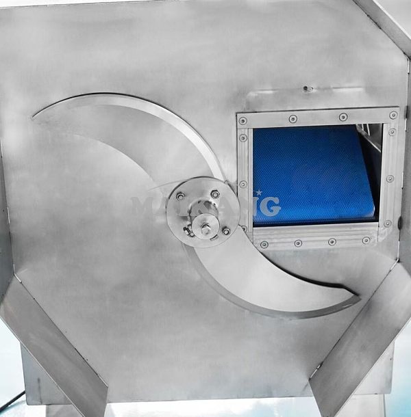 A special vegetable cutting knife adapted to variable frequency drive systems with intelligently adjustable rotational speed. It can flexibly adjust the cutting speed according to ingredient types/cutting requirements, boasts both durability and cutting precision, and is suitable for diverse vegetable cutting scenarios.