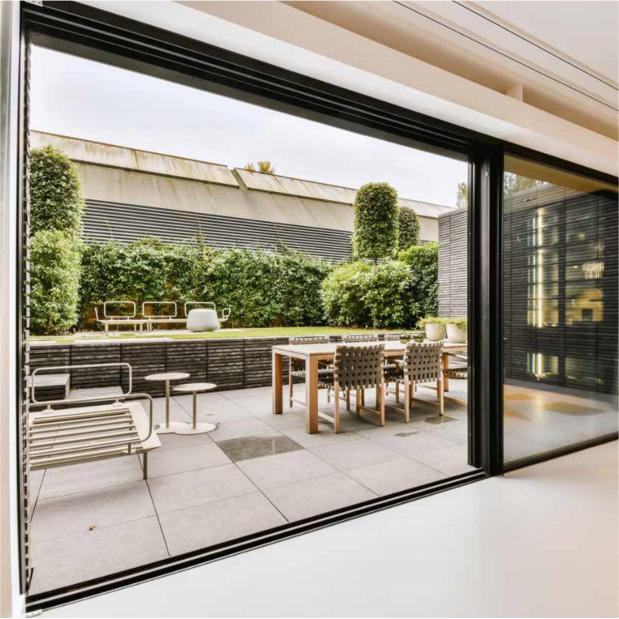 TS125 Heavy Duty Aluminum Sliding Door
