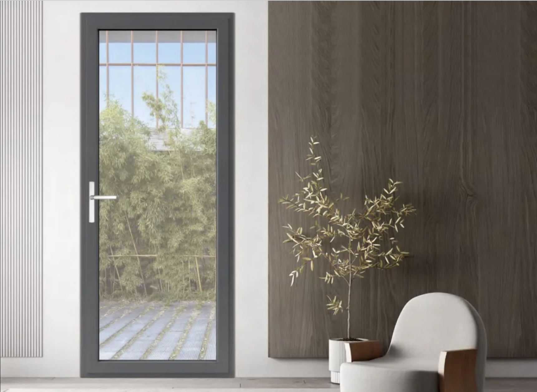 D72 Value Series Thermal Break Aluminum Casement Doors