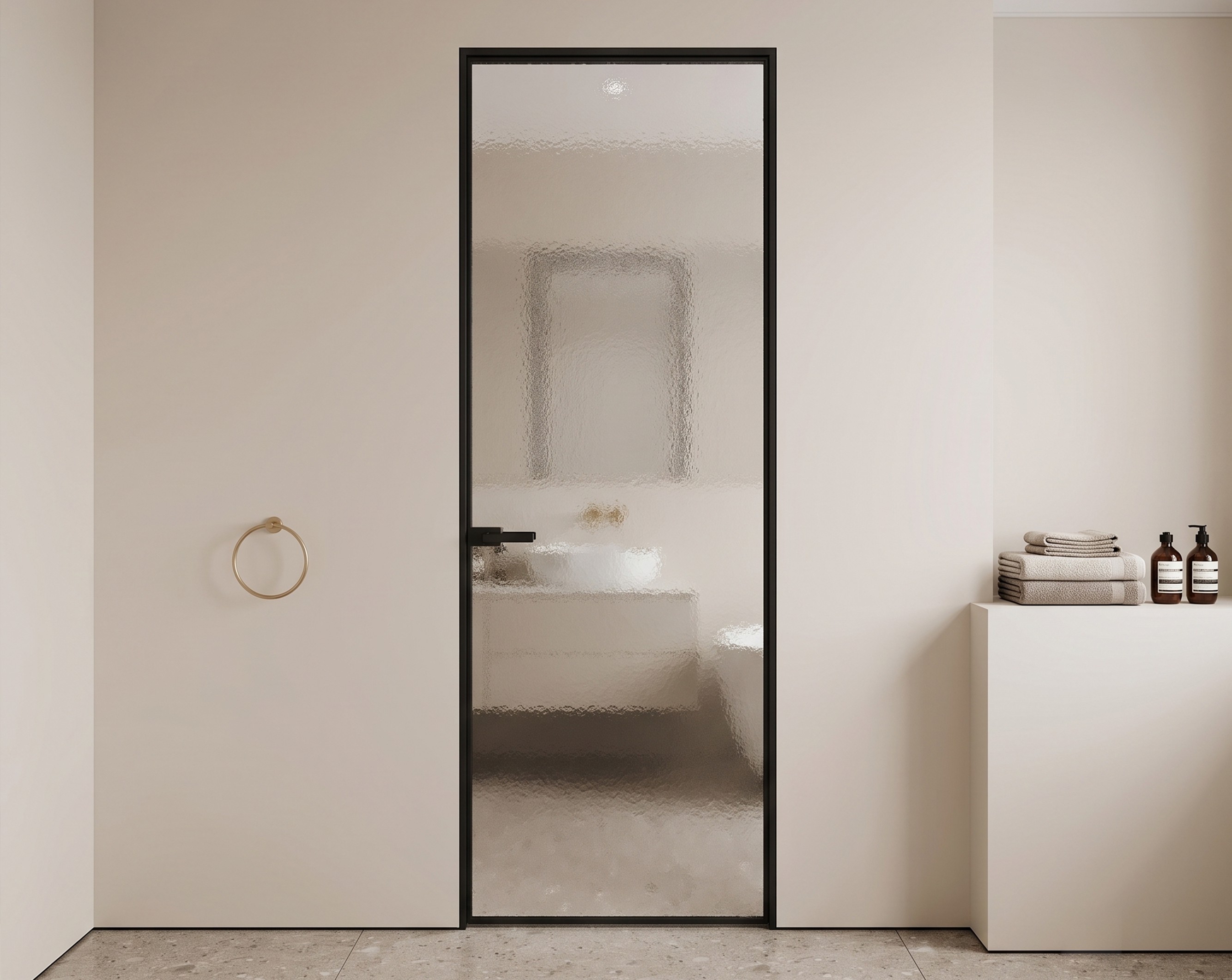 1241 Slim Frame Interior Swing Door