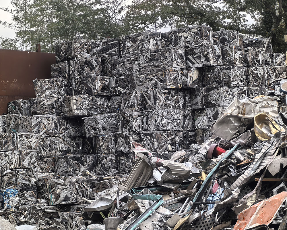 废旧铝制品压块