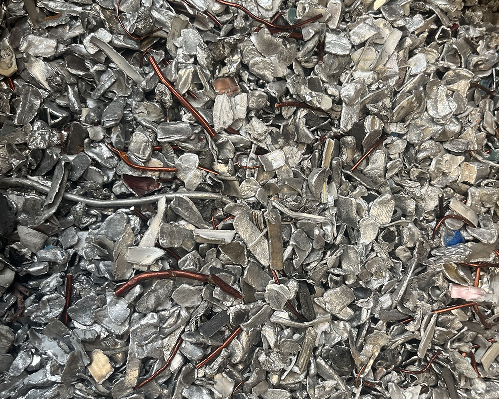 铝和铜的物料分离出来的