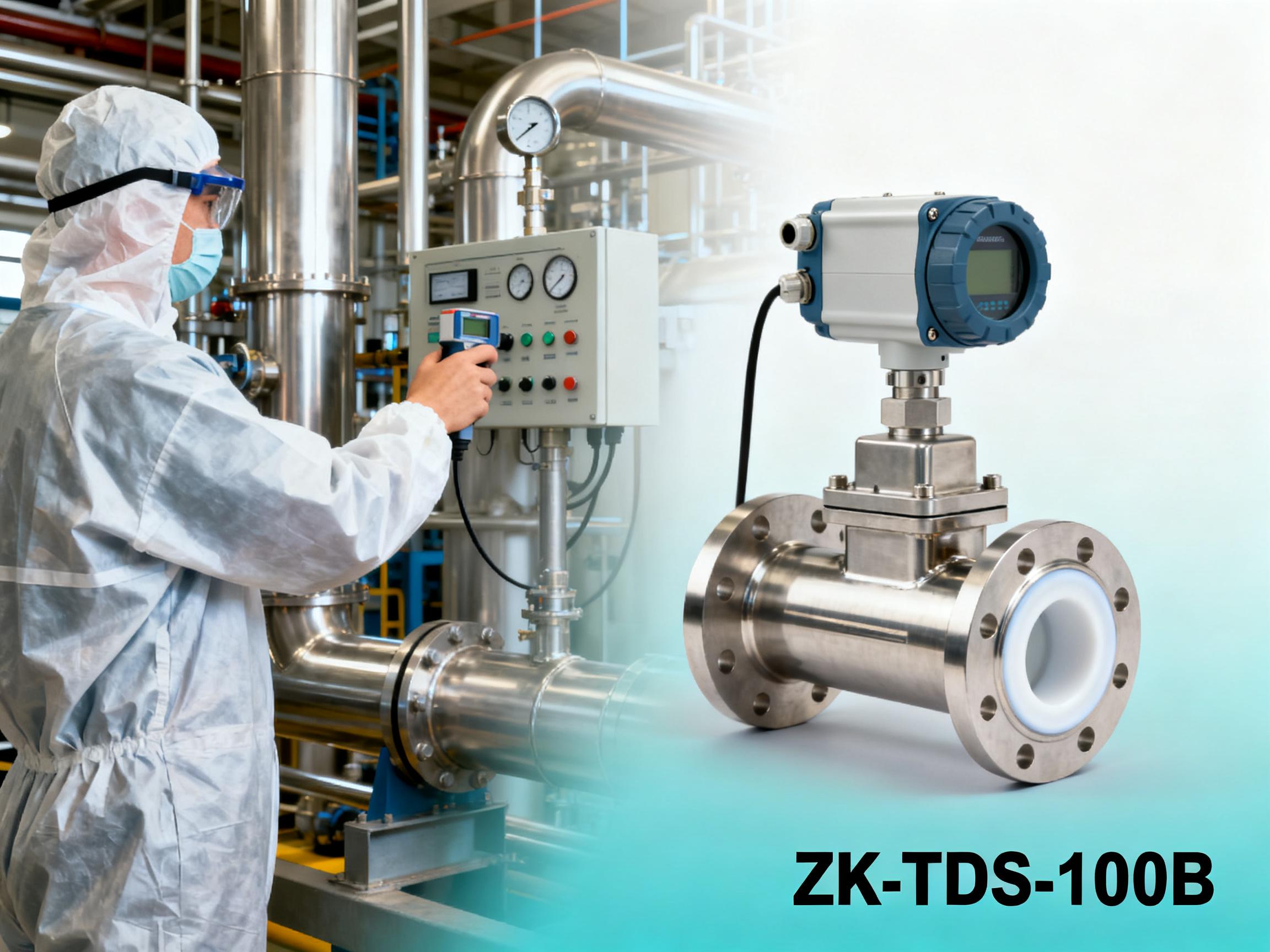 ZK-TDS-100B超声波流量传感器在化工行业的5个典型应用案例