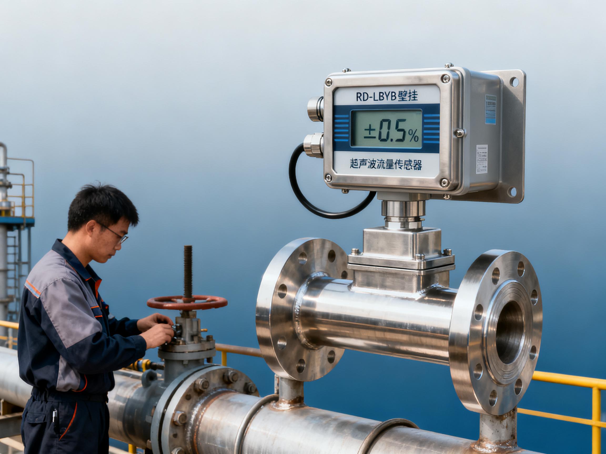 RD-LBYB壁挂式超声波流量传感器的性能测试报告