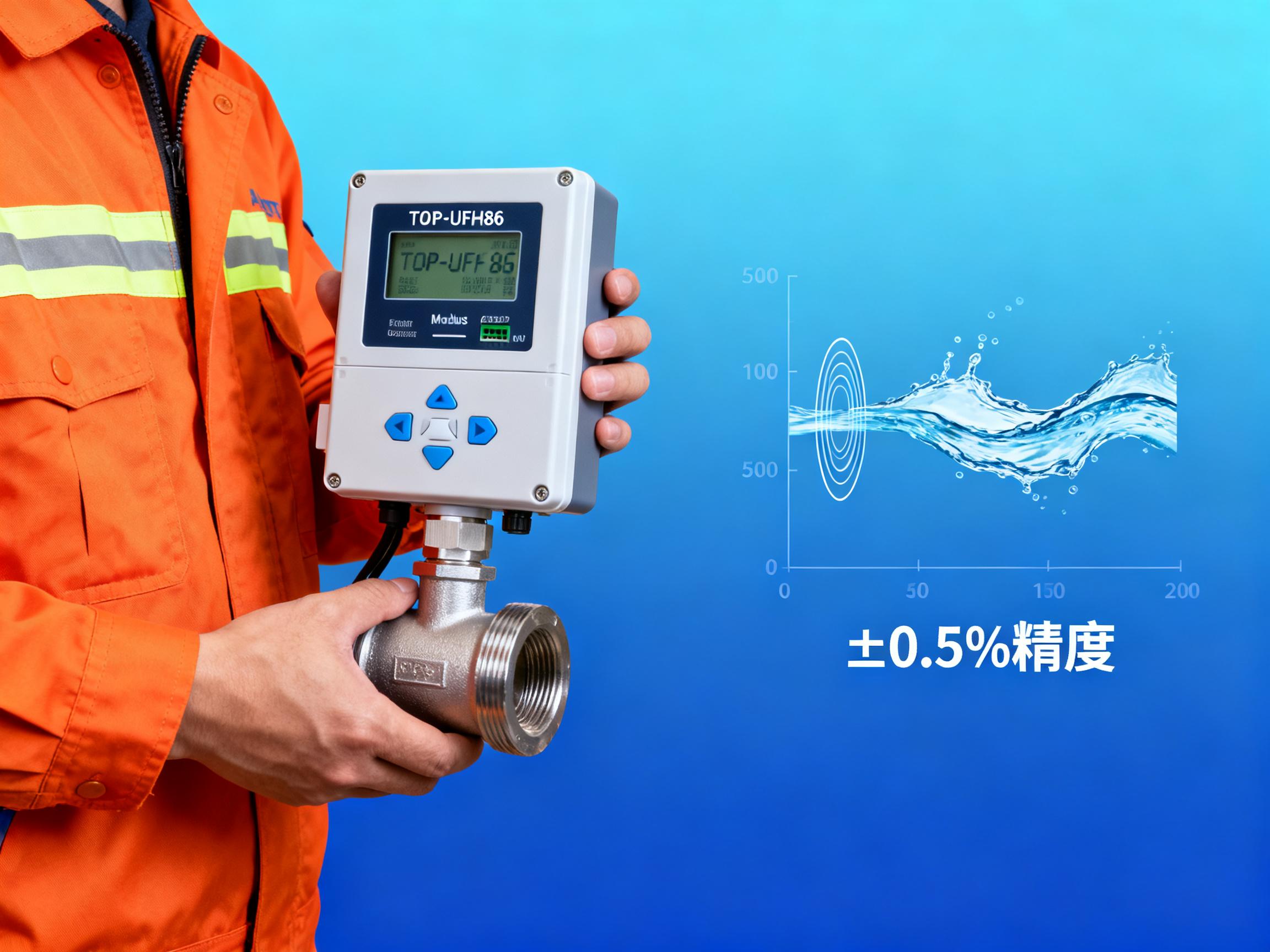 TOP-UFH86壁挂式流量传感器：为什么说它是智慧水务的**选择？