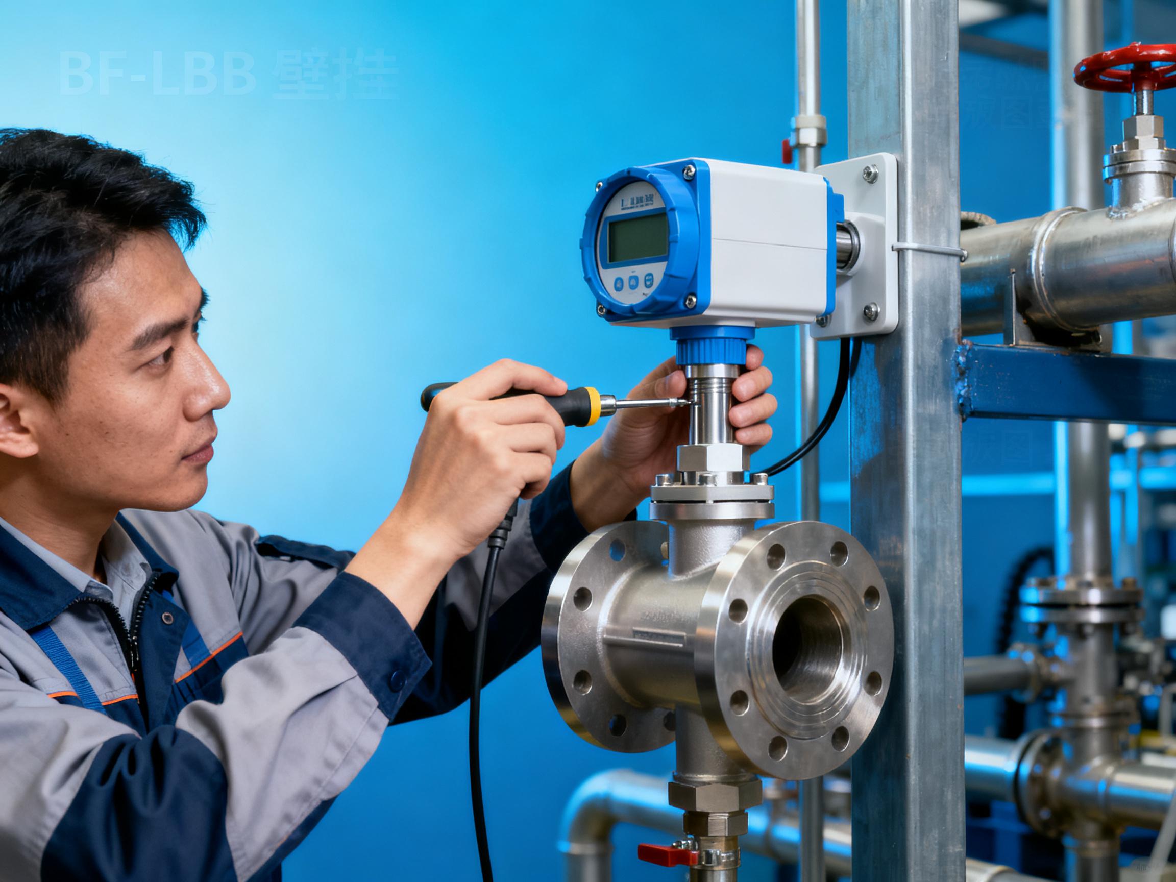 BF-LBB壁挂式超声波流量传感器：如何提升工业流量监测精度？