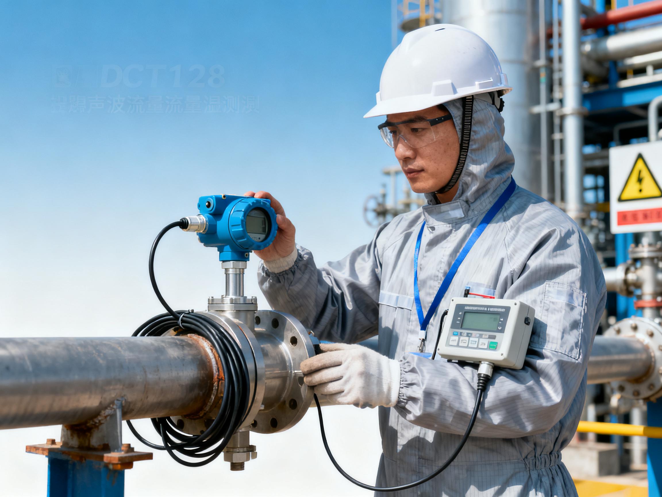 DCT1258超声波流量传感器在化工行业中的防爆应用案例