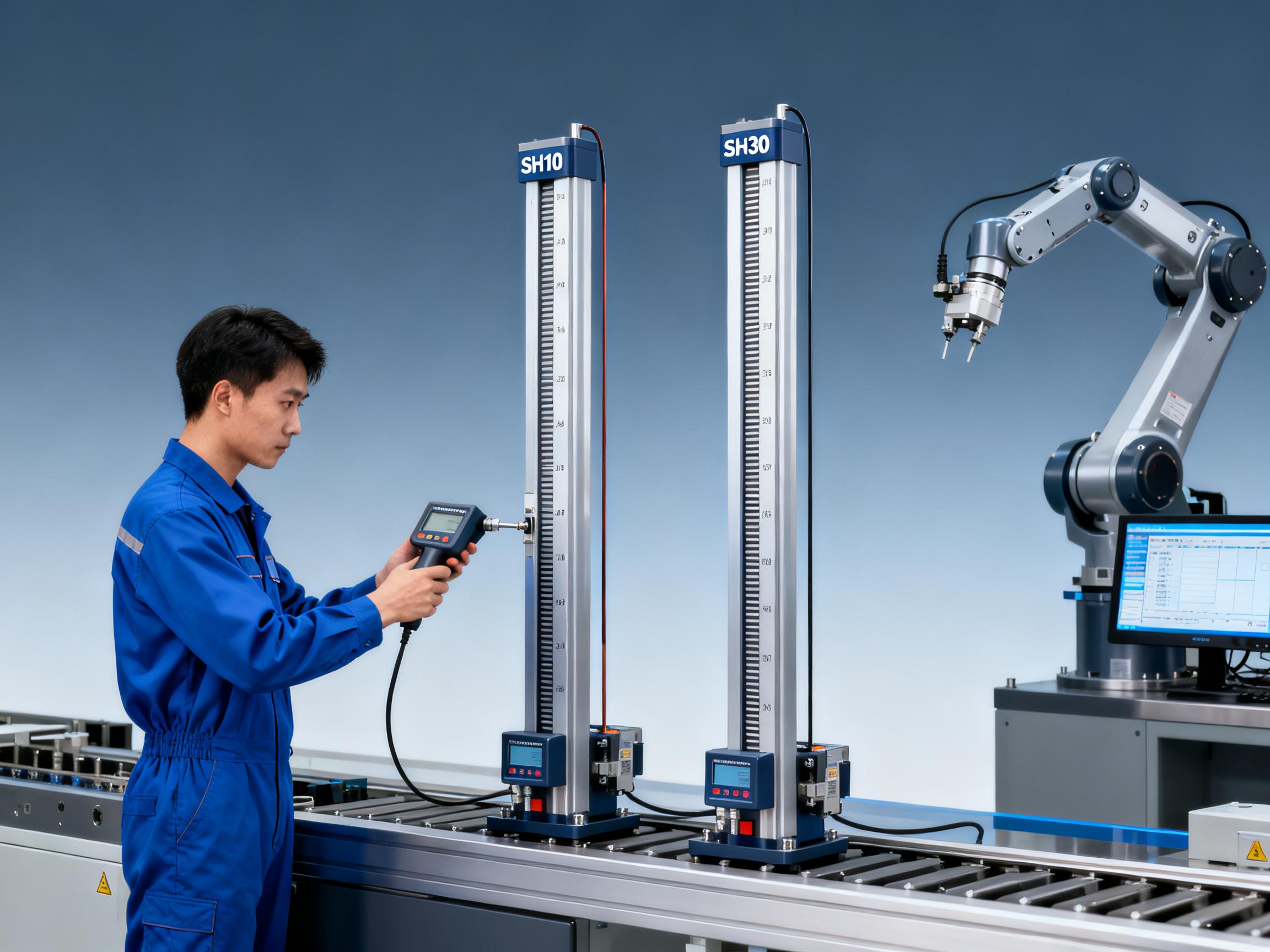 SH10与SH30位移传感器对比：哪种更适合您的生产线？