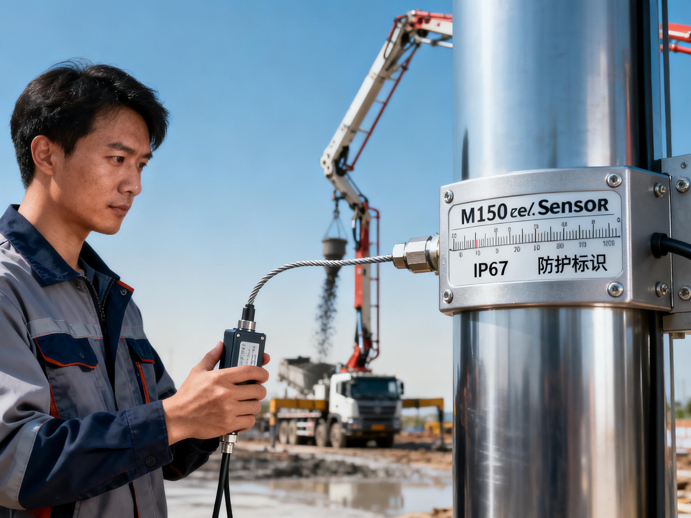 为什么M150位移传感器成为工程机械行业首选？实测数据说话
