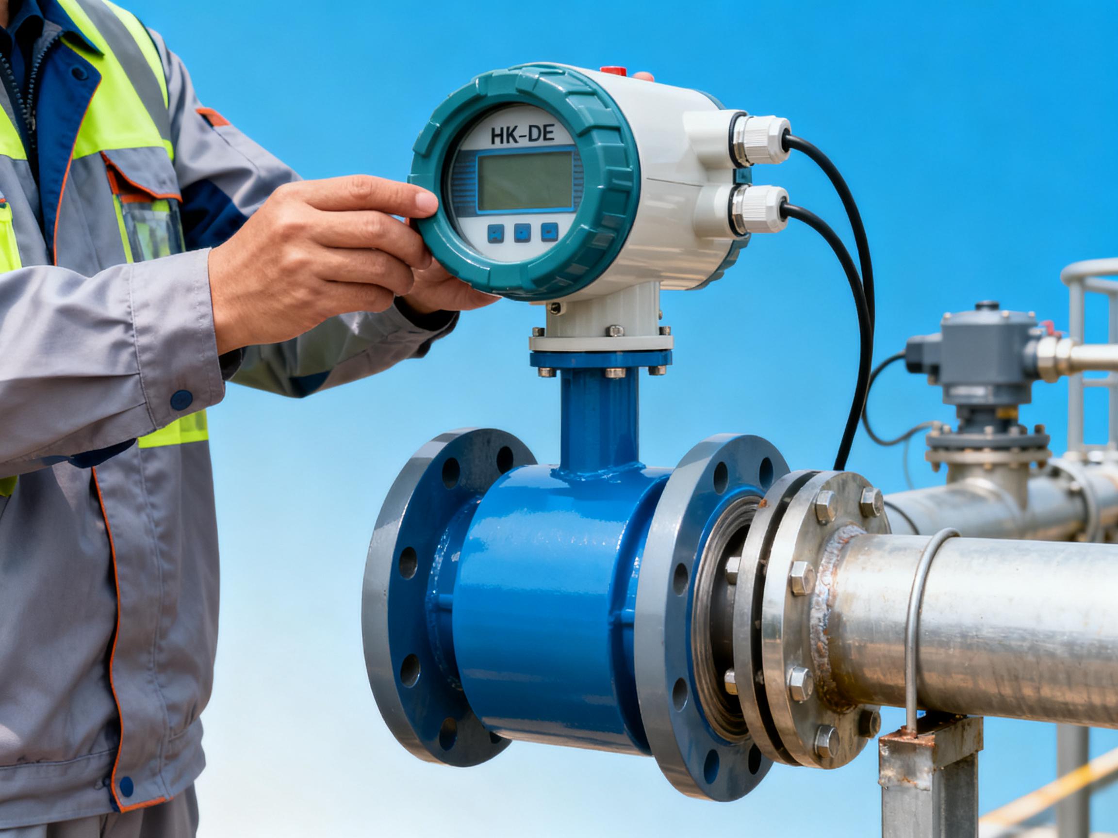 HK-LDE电磁流量计在污水处理中的实际应用案例分享