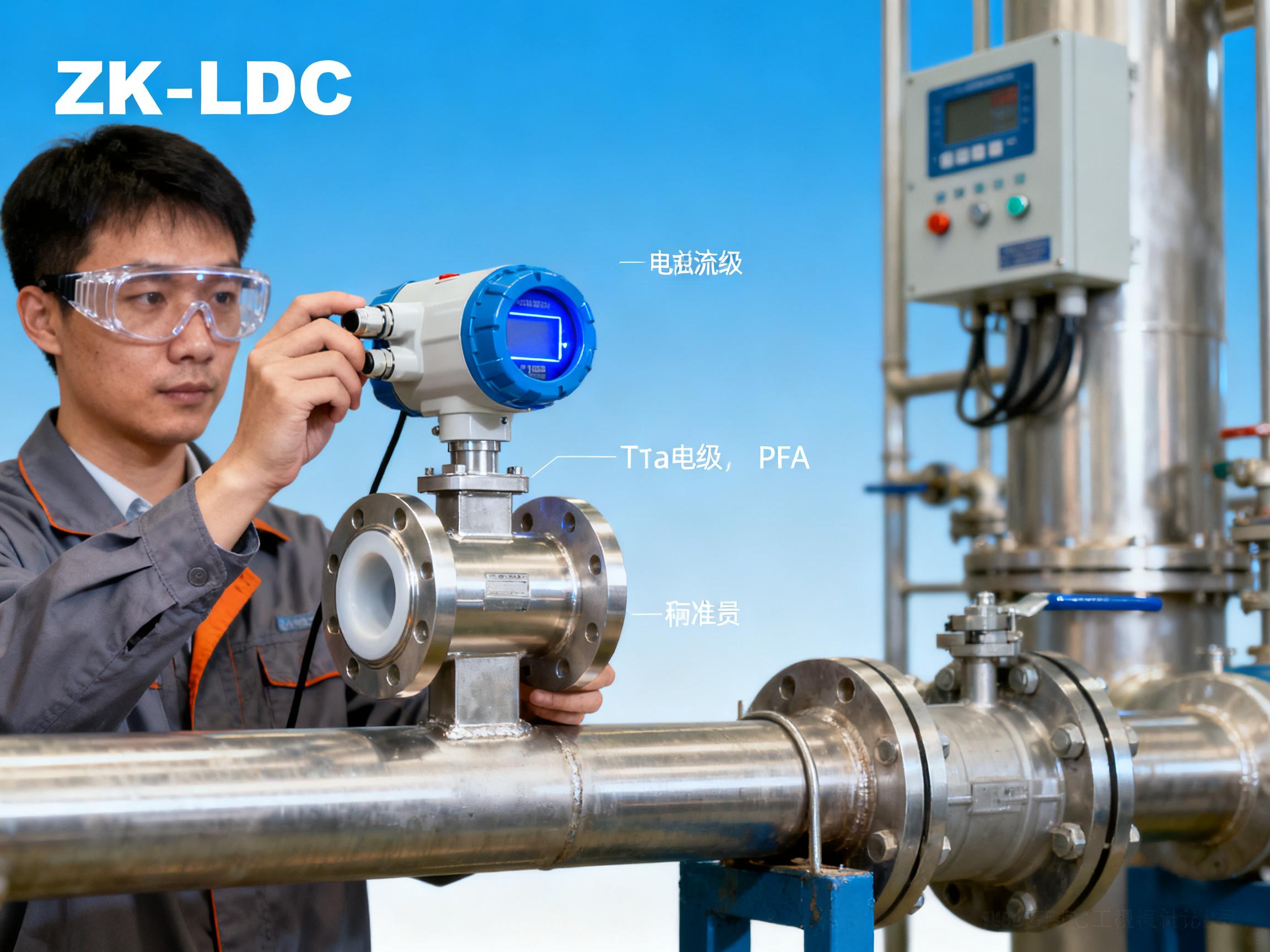 采购指南：ZK-LDC电磁流量计在化工行业的3个关键选型参数