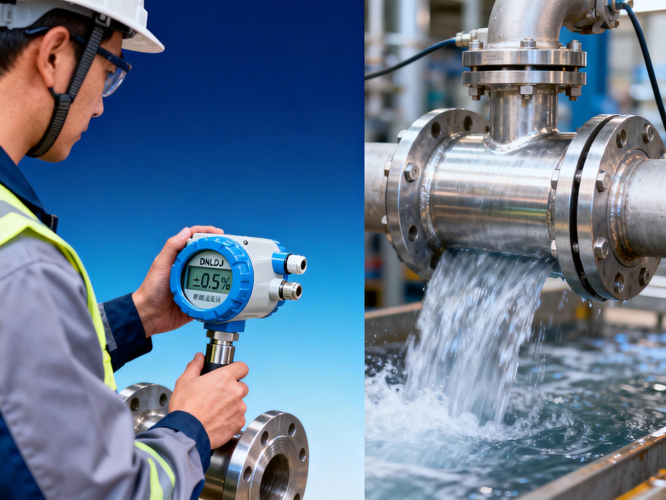 DNLDJ电磁流量计如何实现±0.5%的高精度测量？核心技术揭秘