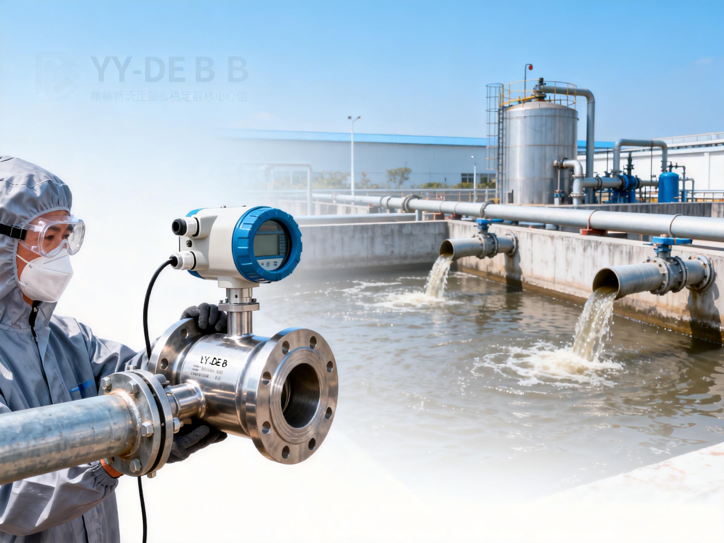 LY-LDE-B电磁流量计在污水处理中的应用案例分享