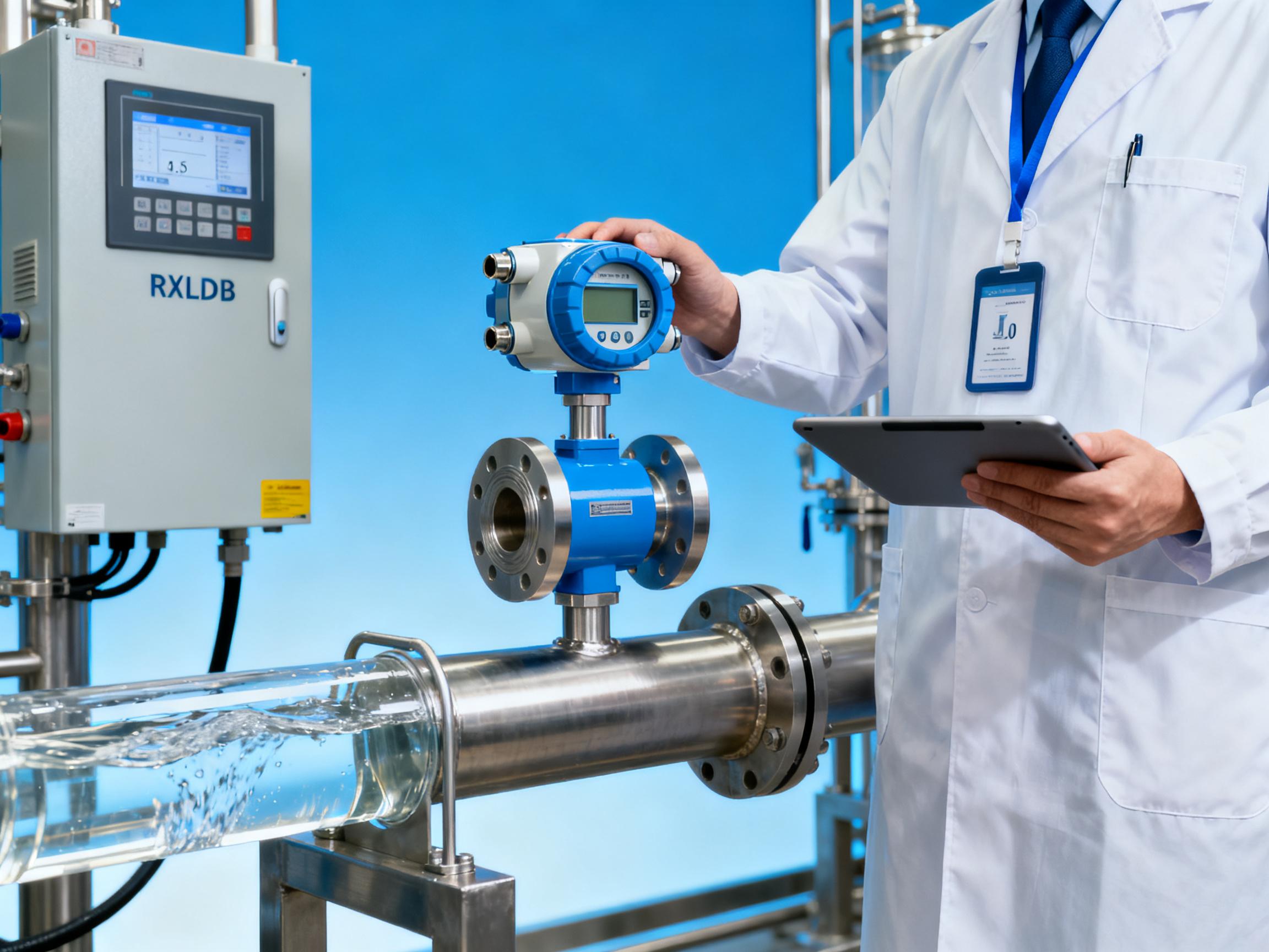 RXLDB电磁流量计在智能工厂中的集成应用案例