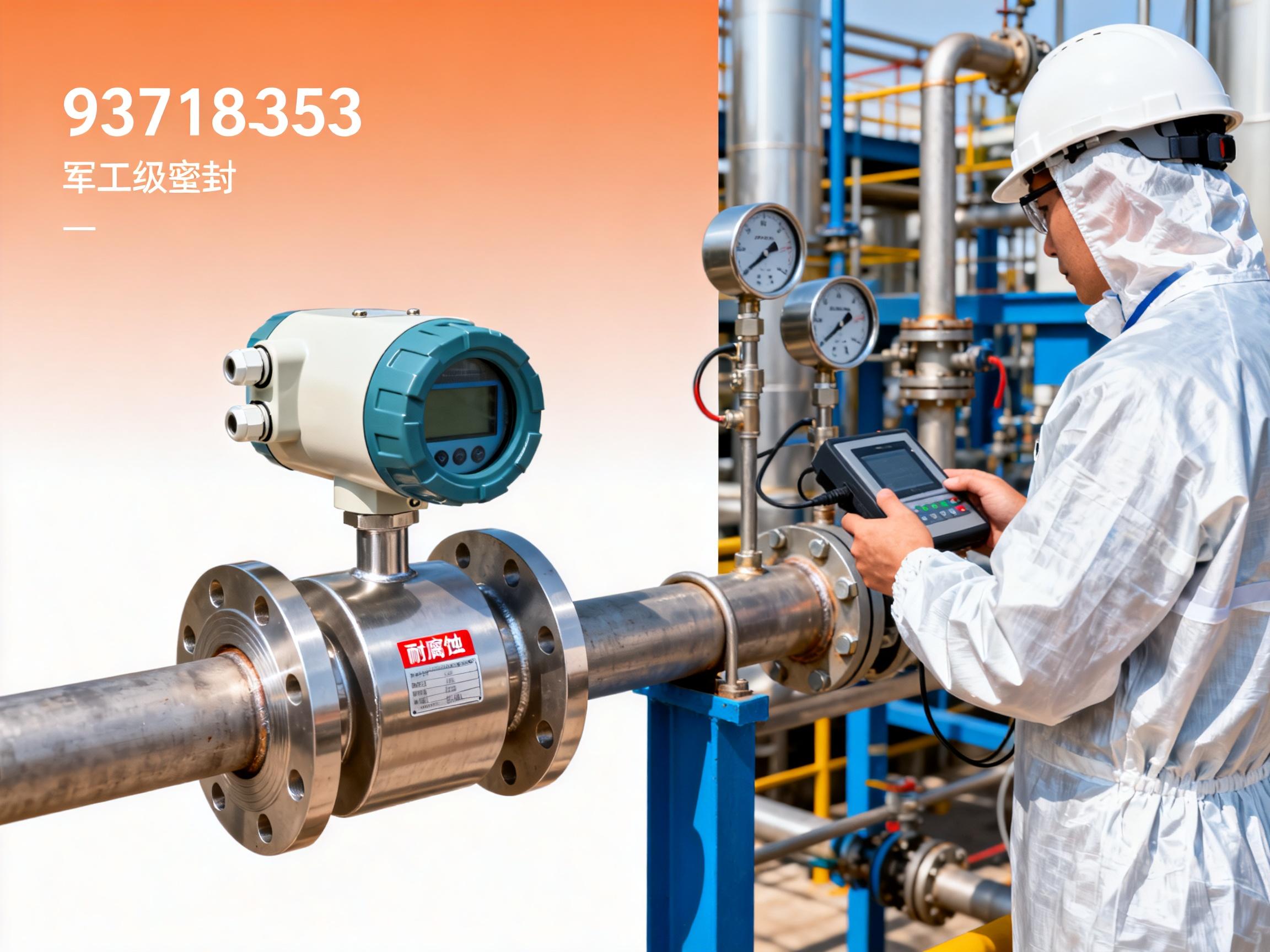 93718-353电磁流量计在化工行业的5大应用优势
