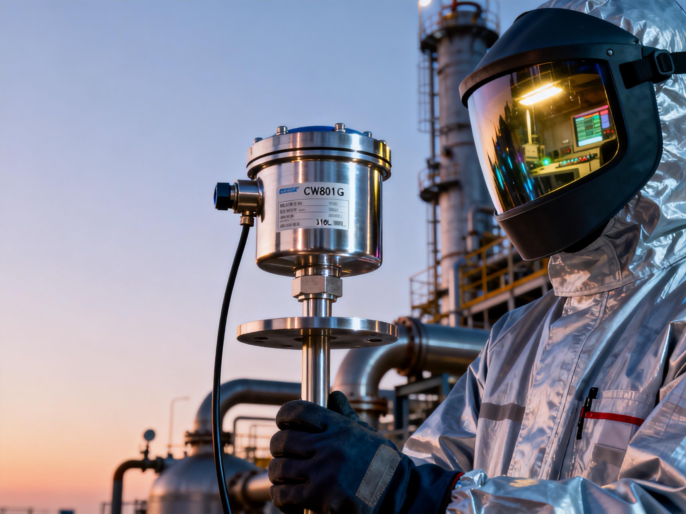 CW801G不锈钢电缆筒式液位传感器的抗腐蚀性能实测报告