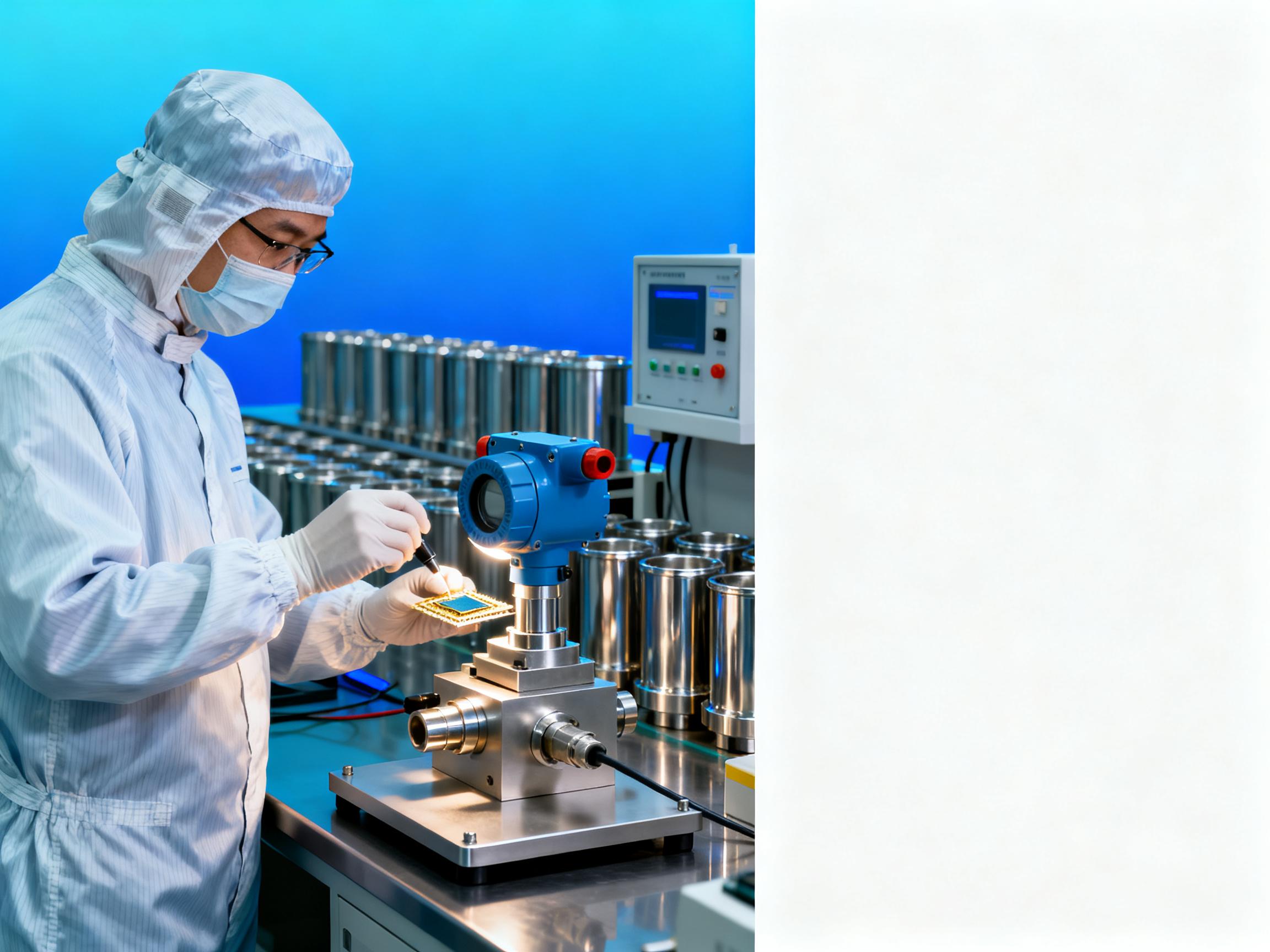 扩散硅压力传感器工厂揭秘：PA-Y压力变送器生产全流程解析