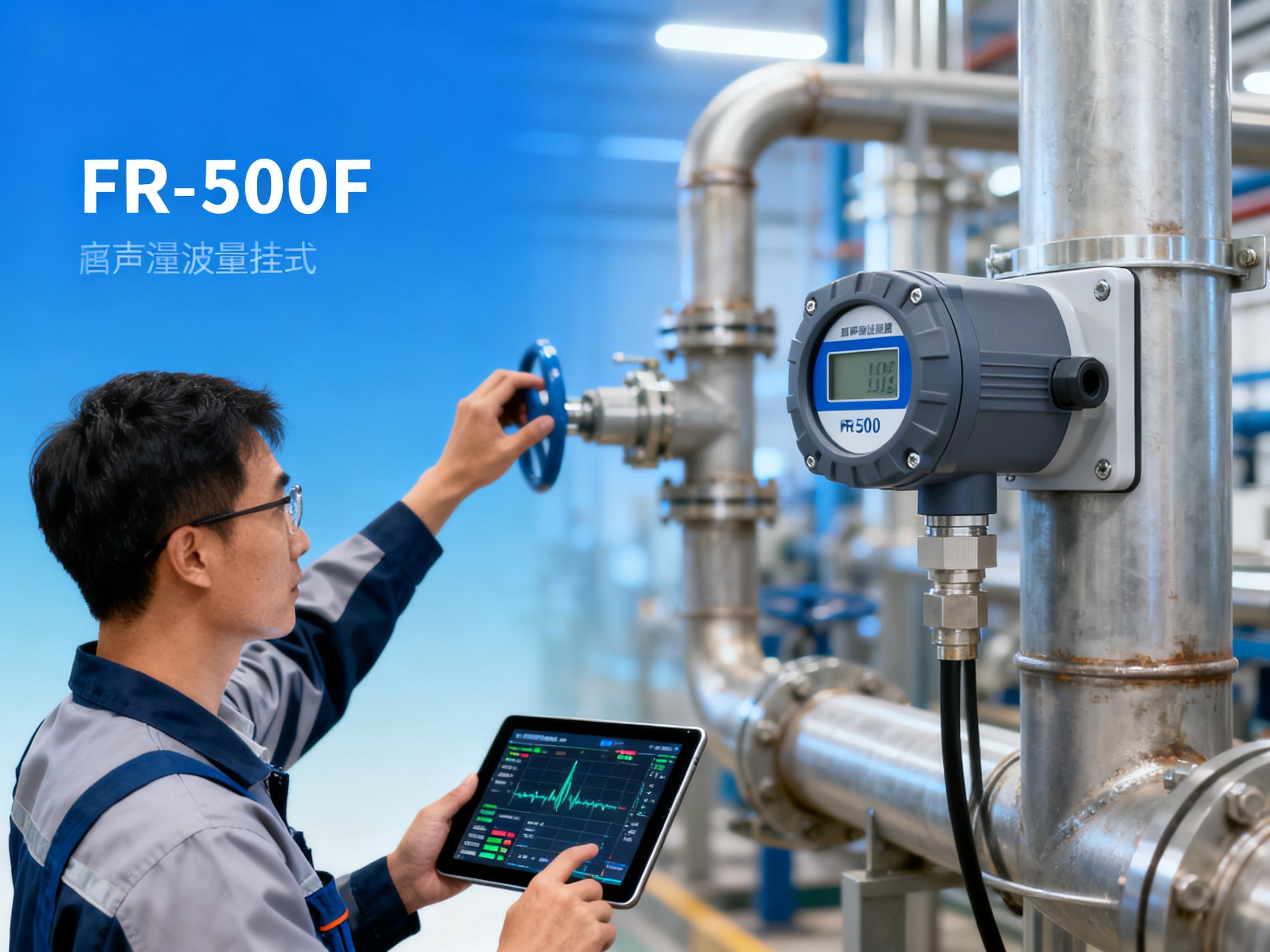 FR-500F壁挂式超声波流量传感器：如何实现高精度与便携性的完美结合？