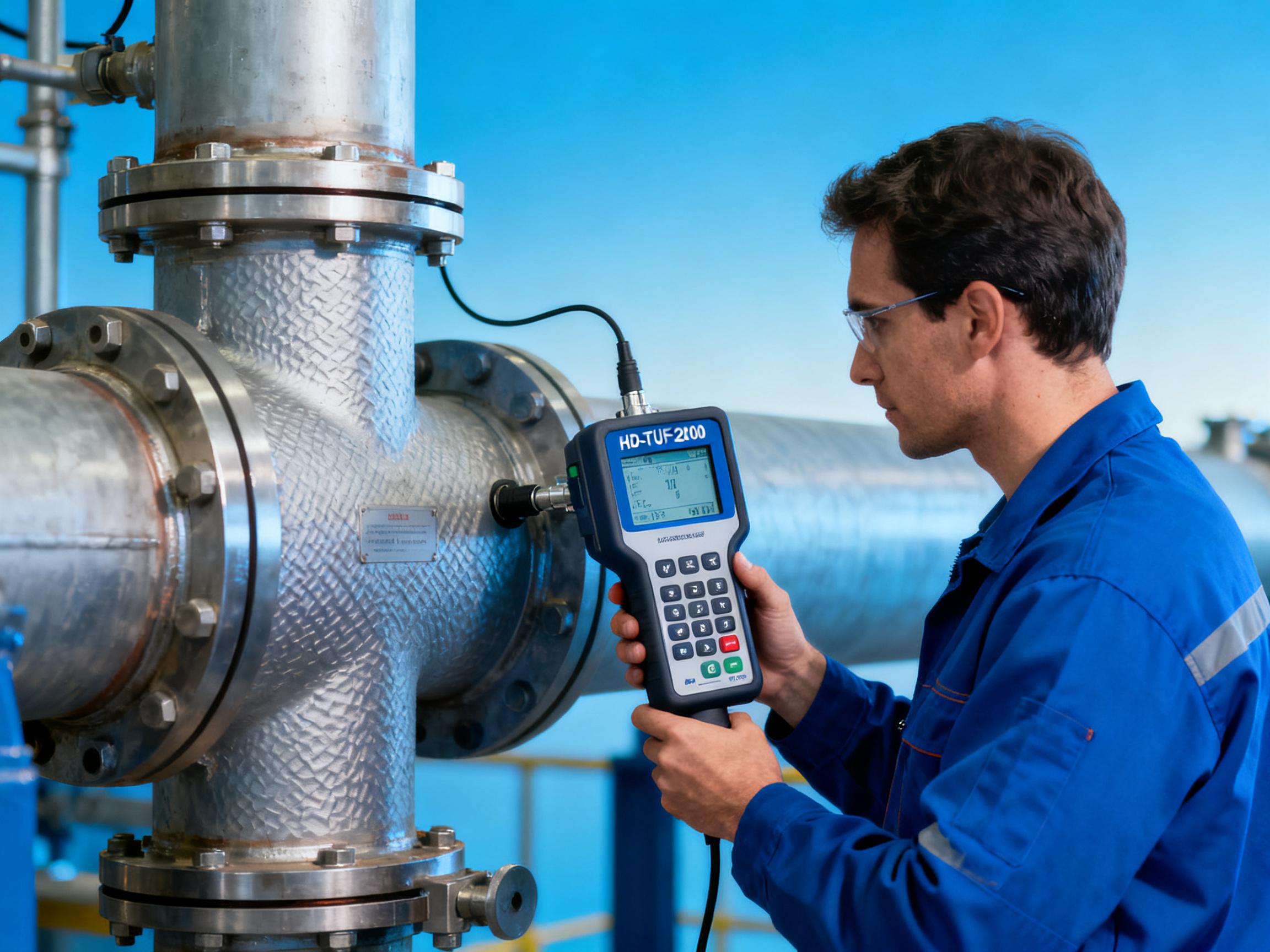 HD-TUF-2000手持式超声波变送器：为何成为工业流量监测的首选？