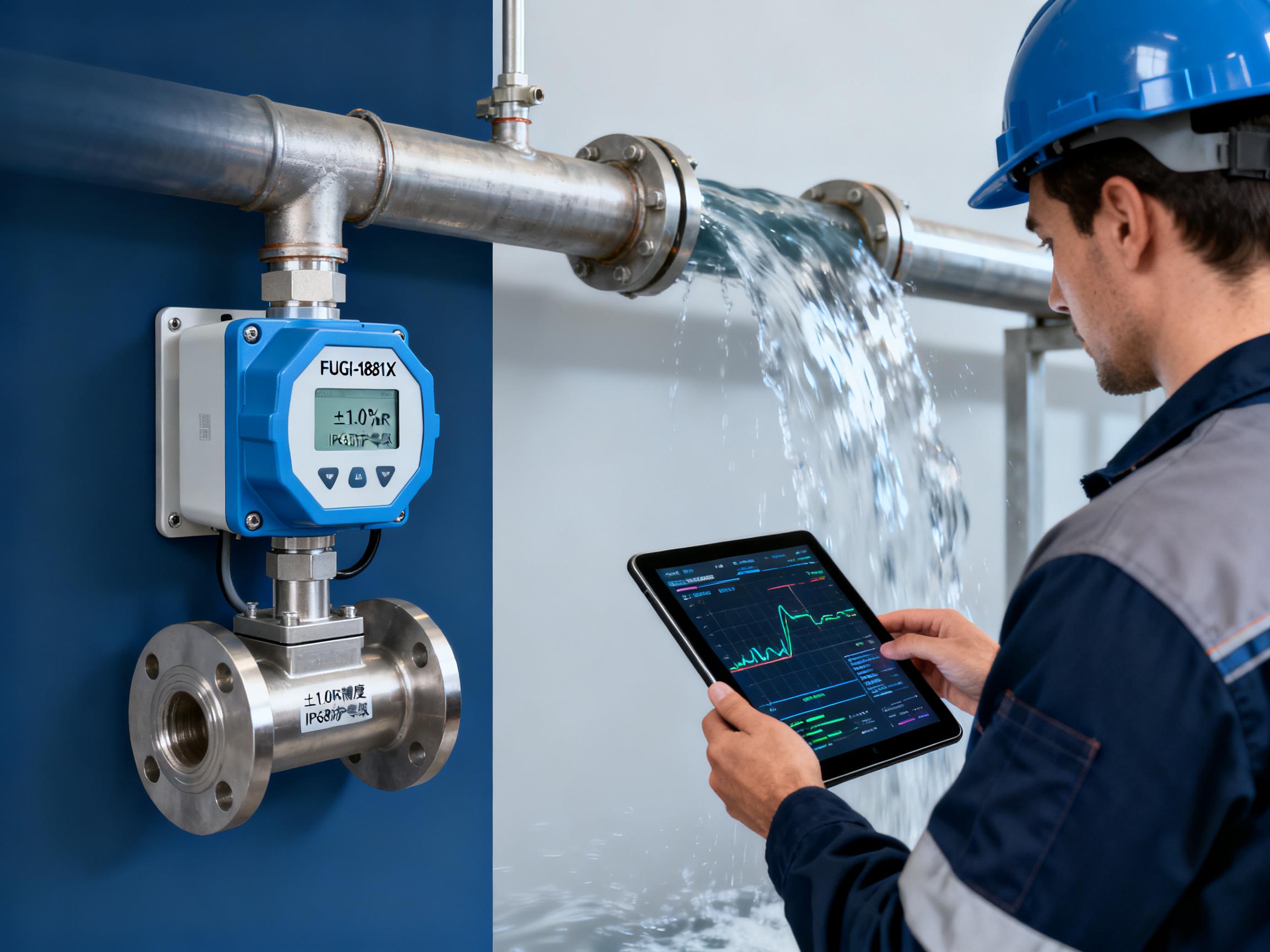 FUGI-1881X壁挂式超声波流量传感器在实际案例中的性能表现