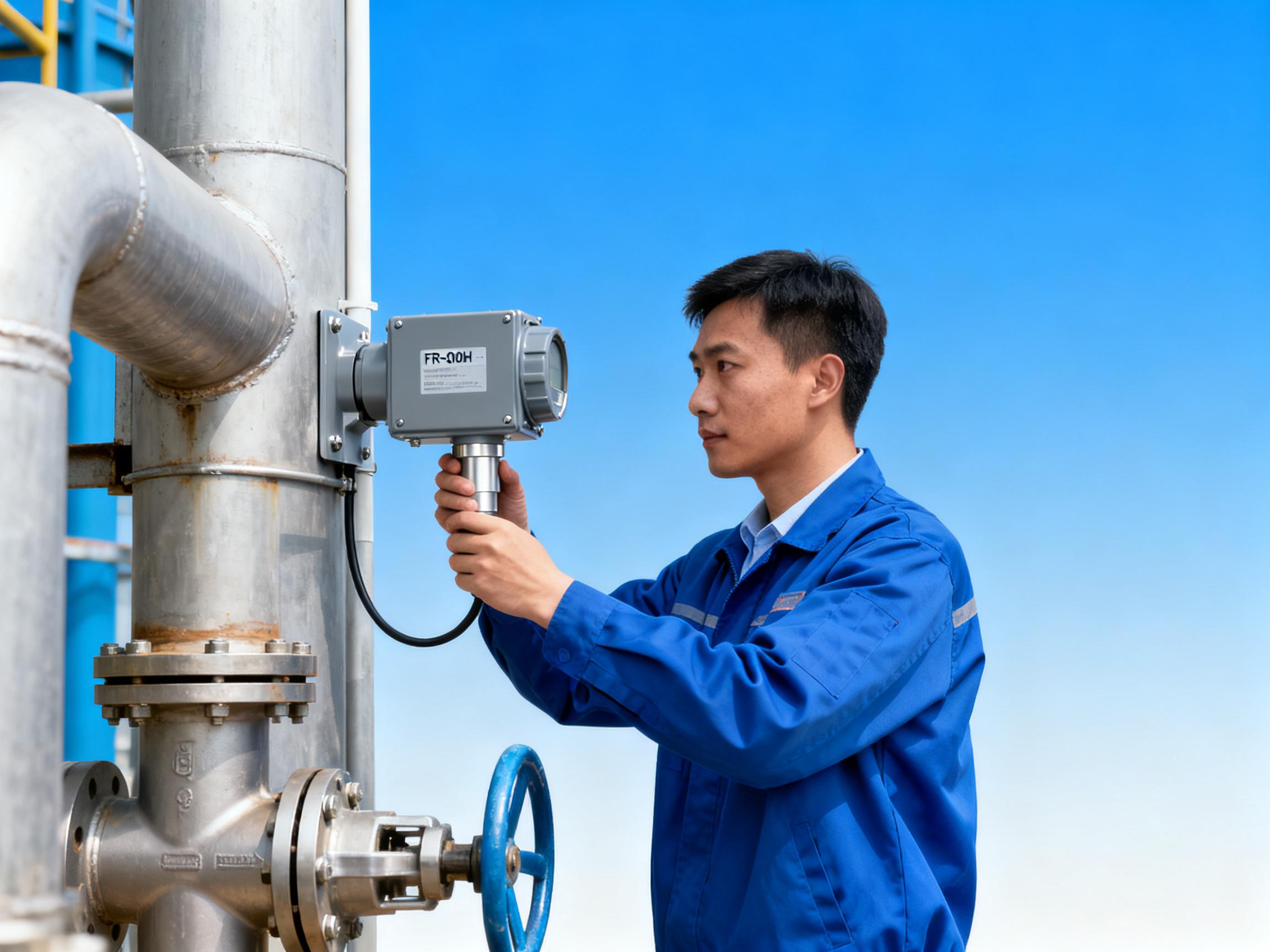 FR-500H壁挂式超声波流量传感器在污水处理中的5大应用优势