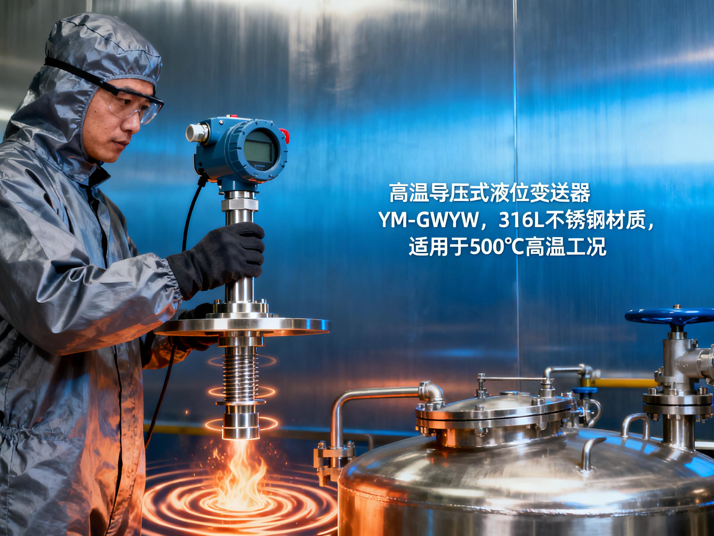 YM-GWYW高温导压式液位变送器如何应对500℃以上极端工况？