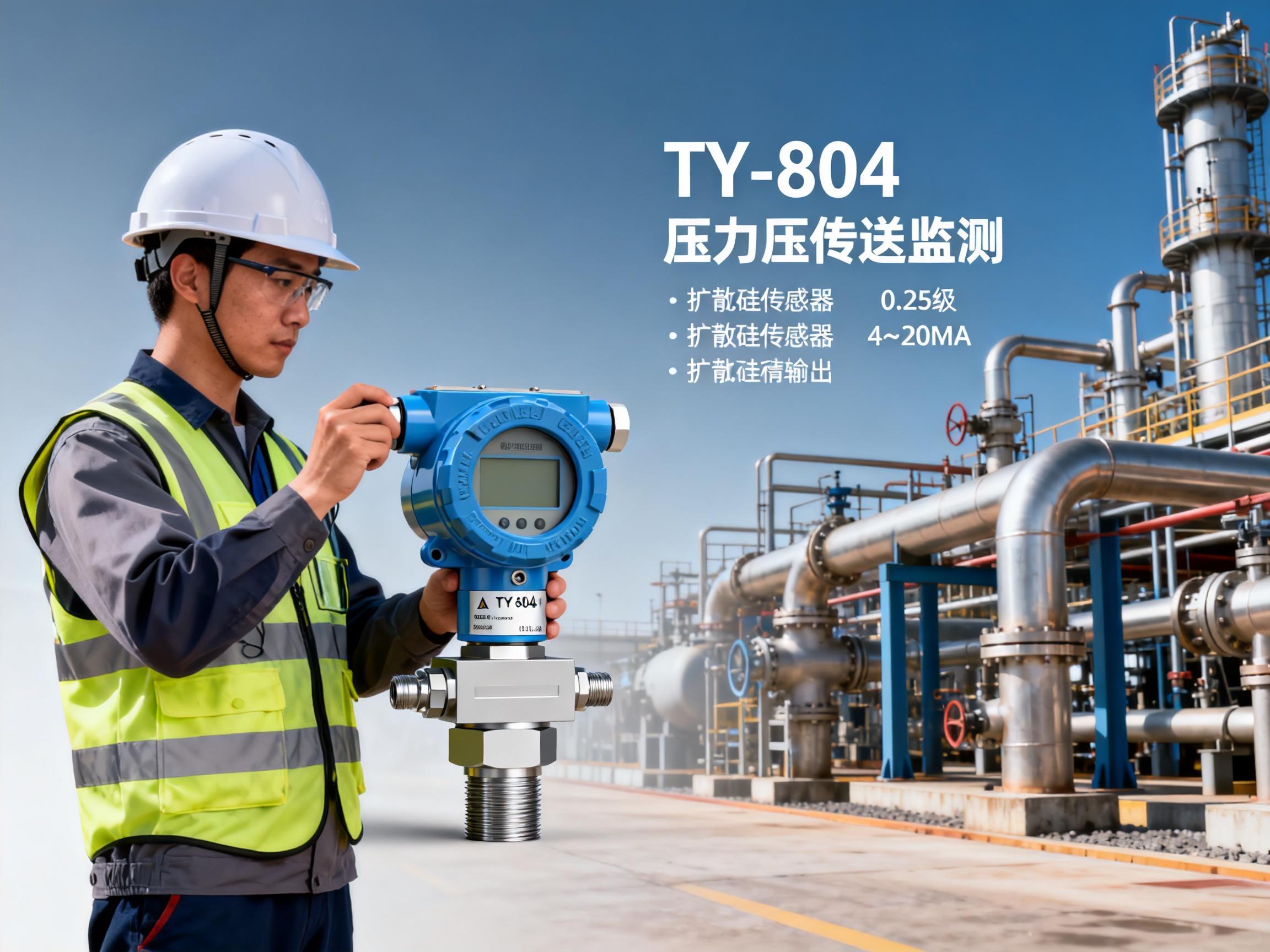 TY-804压力变送器规格型号详解：扩散硅传感器选型必看参数