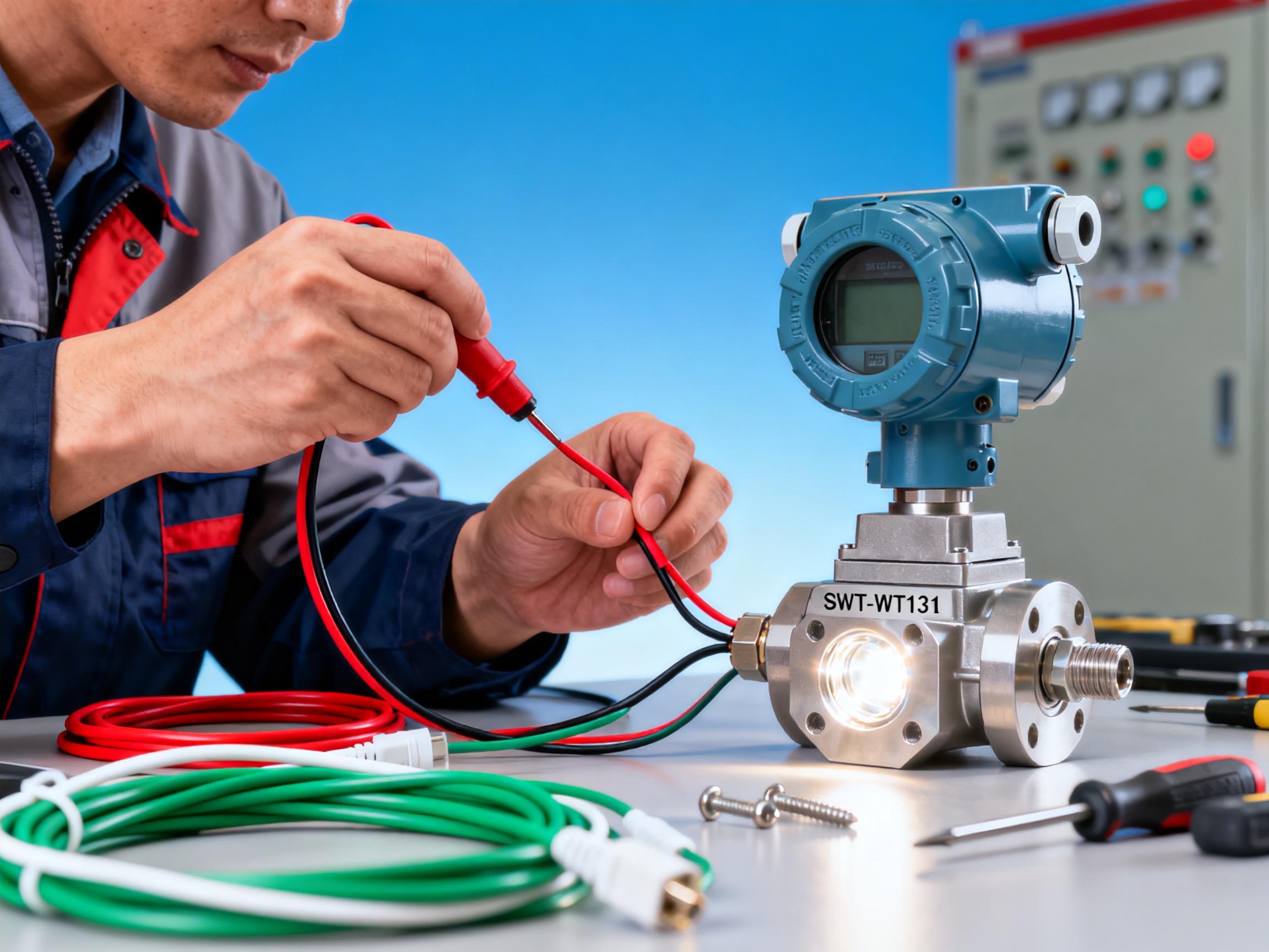 SWT-SWT131压力变送器接线图详解，扩散硅传感器安装不再难