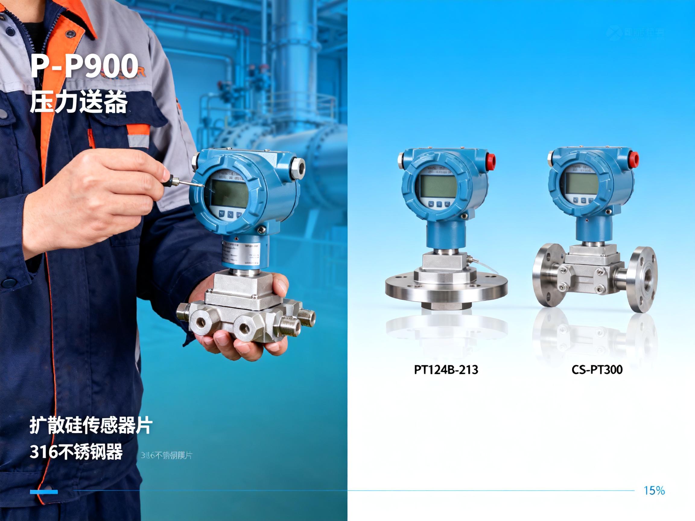 P-P900压力变送器价位对比：如何选购性价比**的扩散硅传感器？