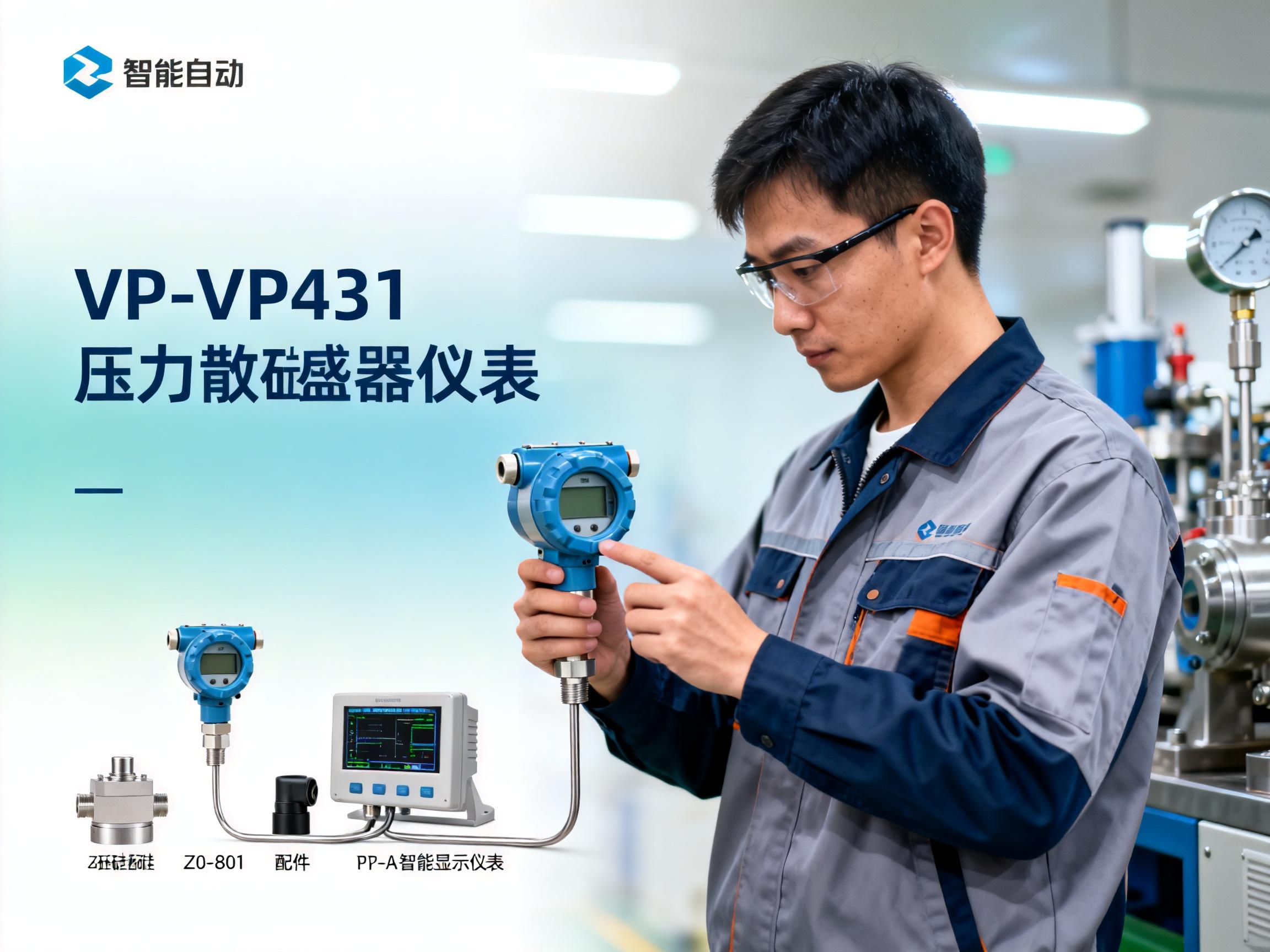 VP-VP431压力变送器配套设备清单：扩散硅传感器系统集成方案