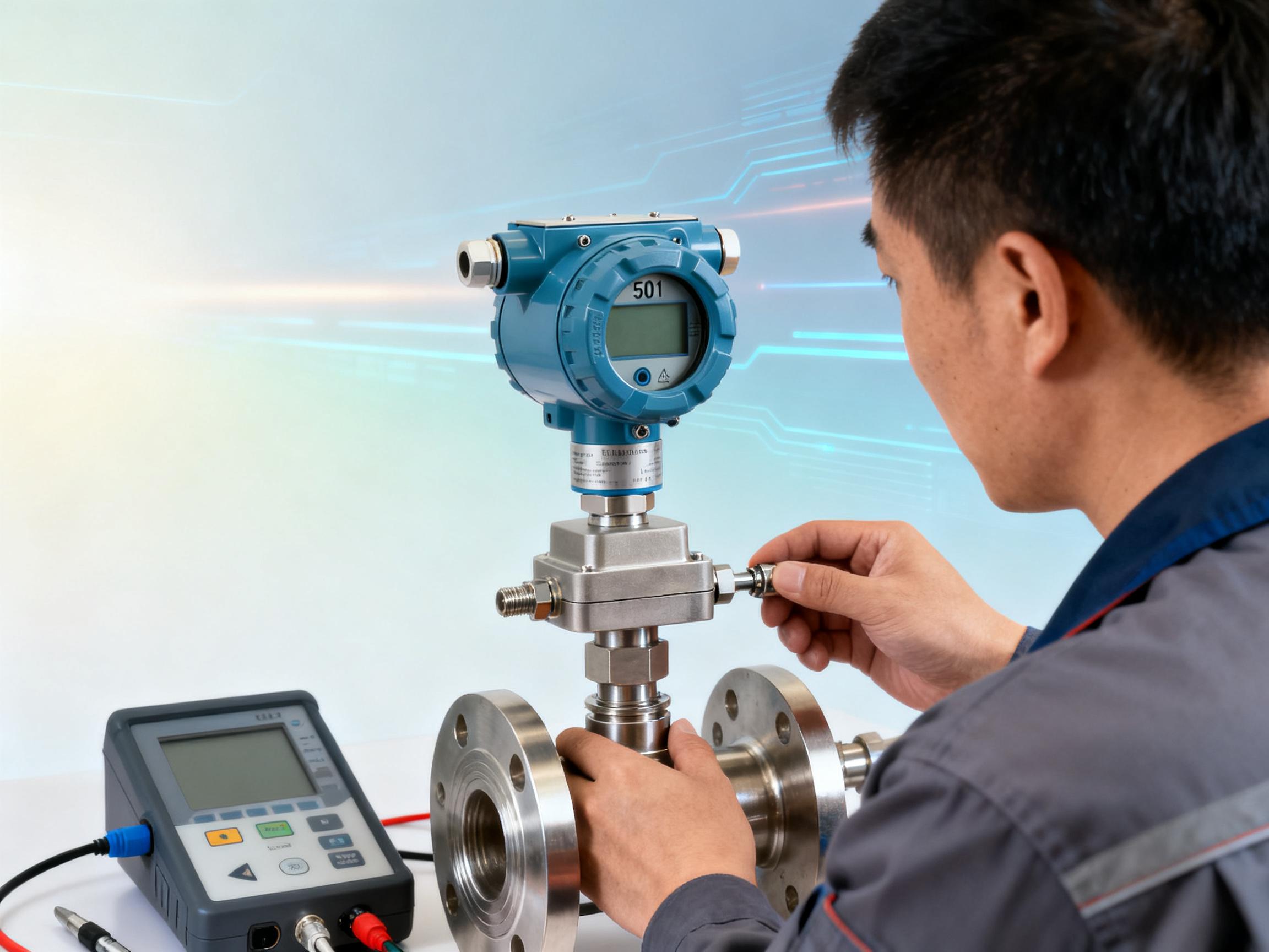 501压力变送器说明书下载：扩散硅传感器安装调试全流程