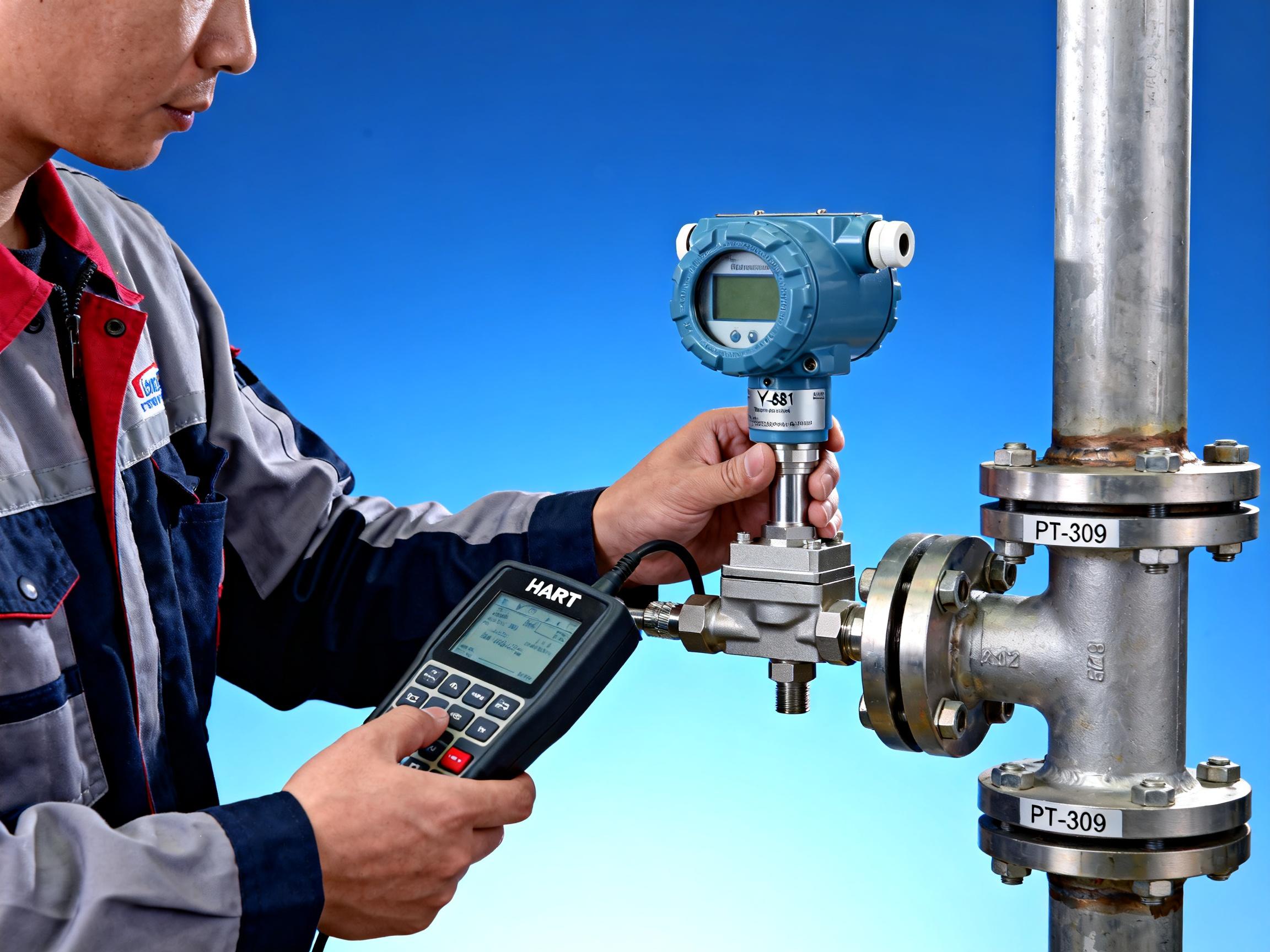 Y-881压力变送器说明书看不懂？扩散硅赫斯曼传感器操作指南图解版来了