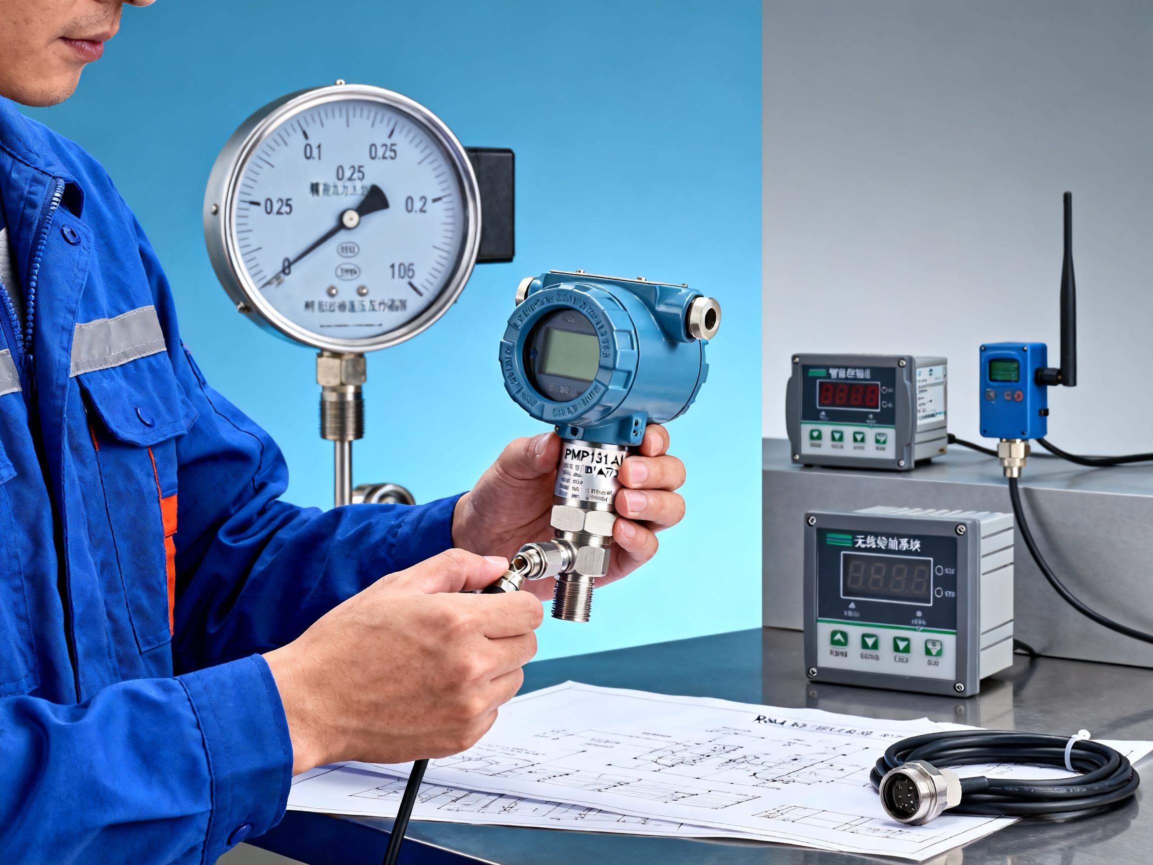 PMP131-A1B01A73压力变送器配套仪表怎么选？3种赫斯曼兼容方案对比