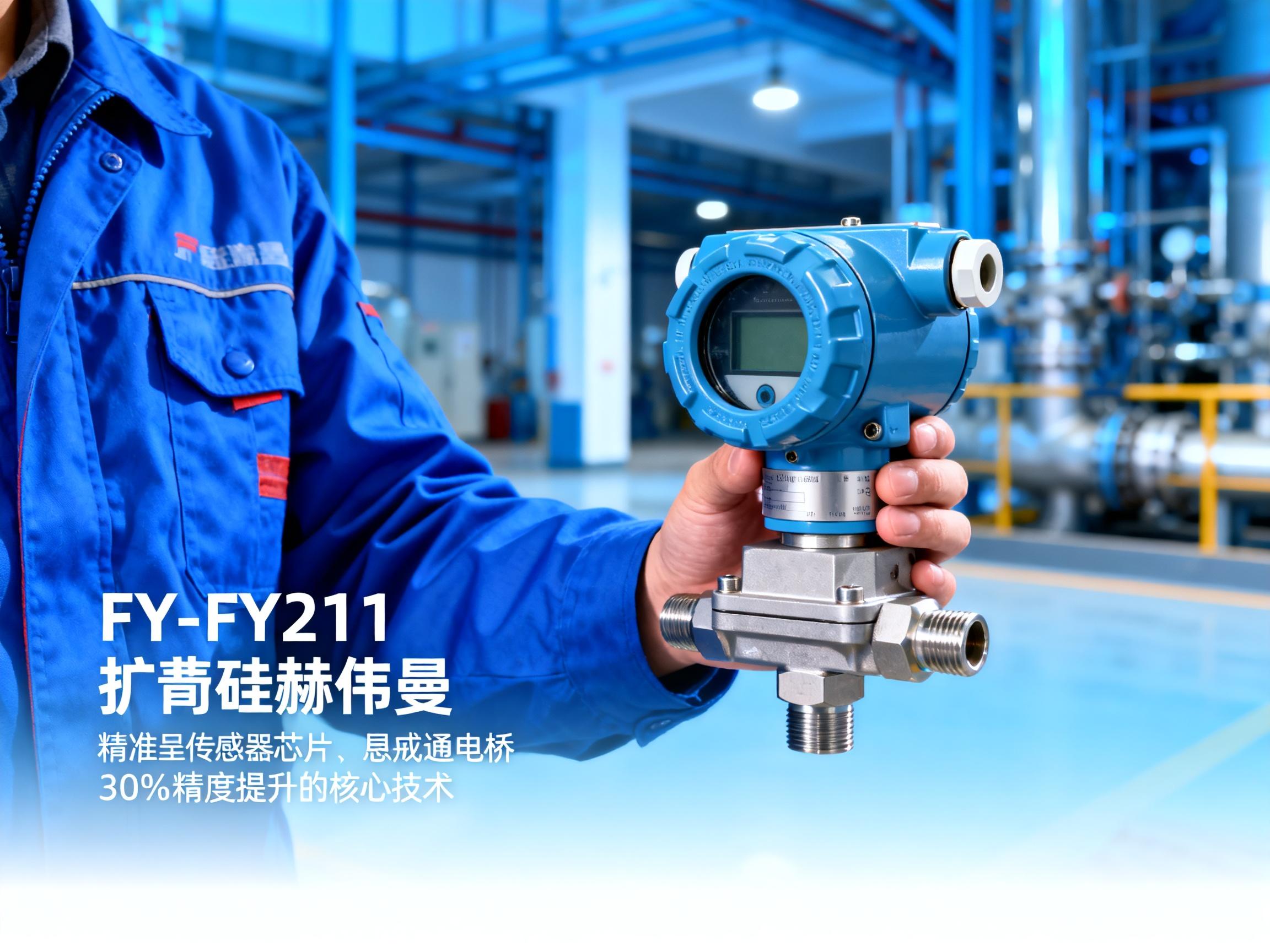 采购必看！FY-FY211压力变送器精度如何提升30%？扩散硅赫斯曼核心技术解析