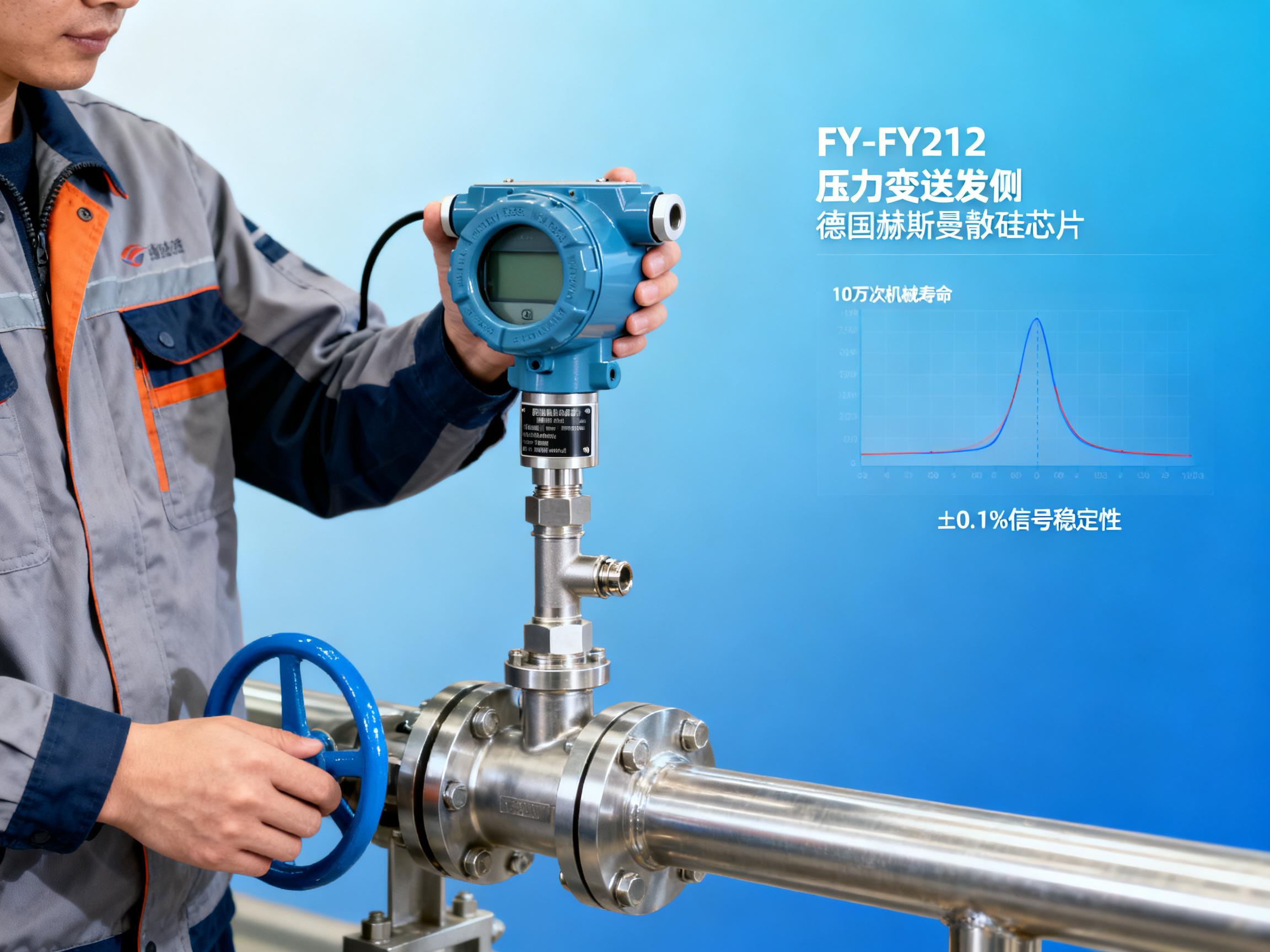 FY-FY212压力变送器寿命多久？扩散硅赫斯曼传感器耐用性实测报告