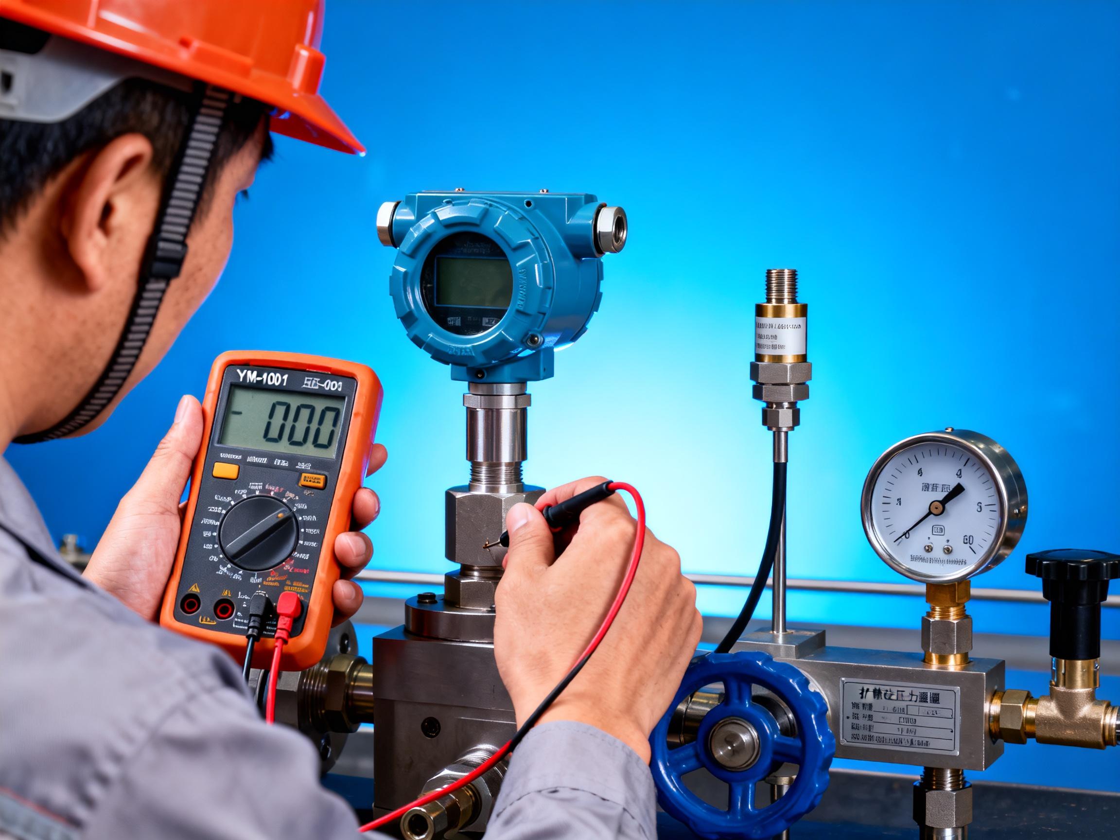 YM-1001压力变送器校验指南：扩散硅赫斯曼传感器校准周期及方法