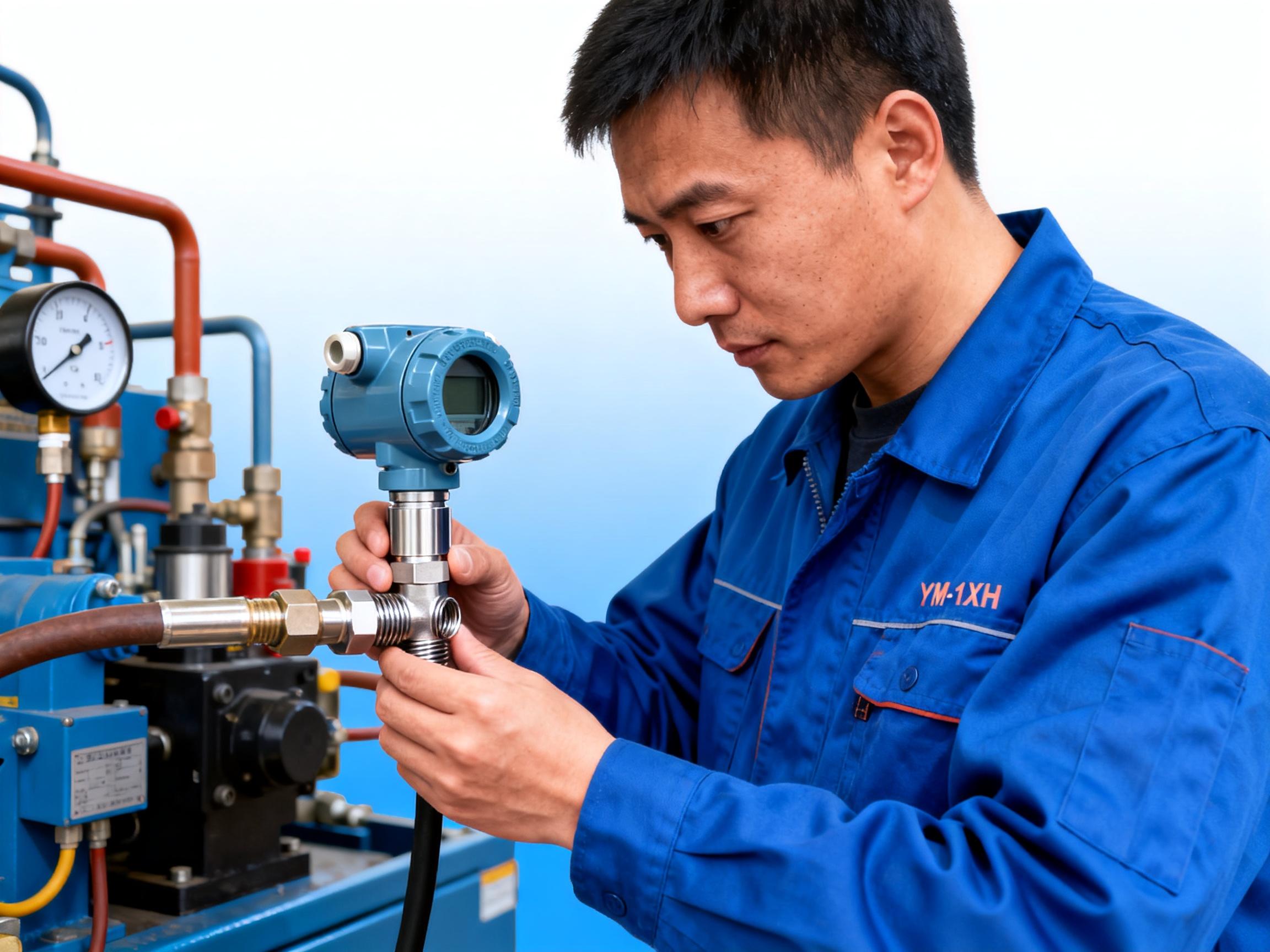 YM-1XH压力变送器说明书解读：扩散硅赫斯曼传感器安装注意事项