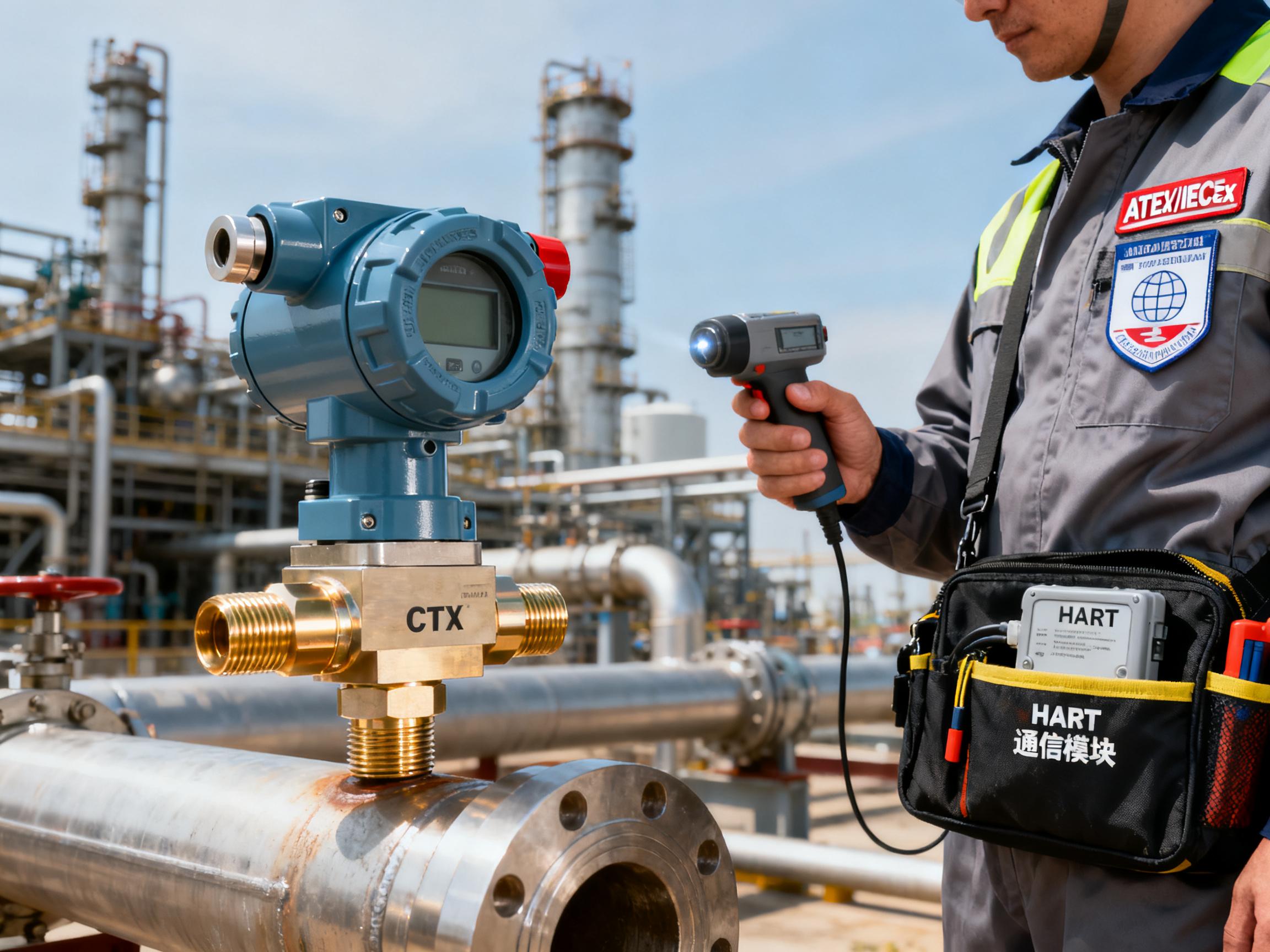 CTX压力变送器的5大优势解析：为什么石化行业首选这款？