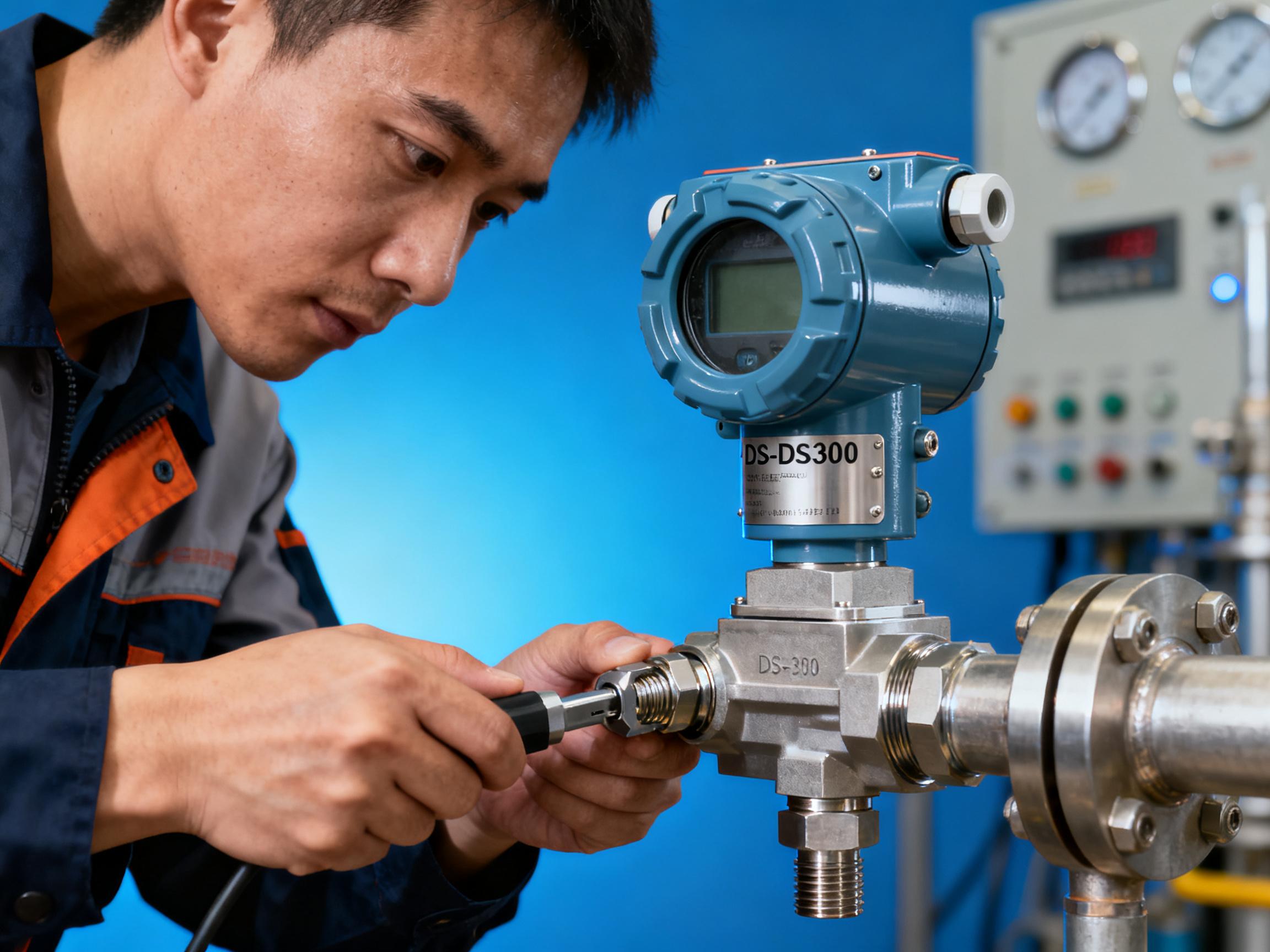 DS-DS3000压力变送器安装总出问题？扩散硅赫斯曼压力传感器安装步骤图文解析