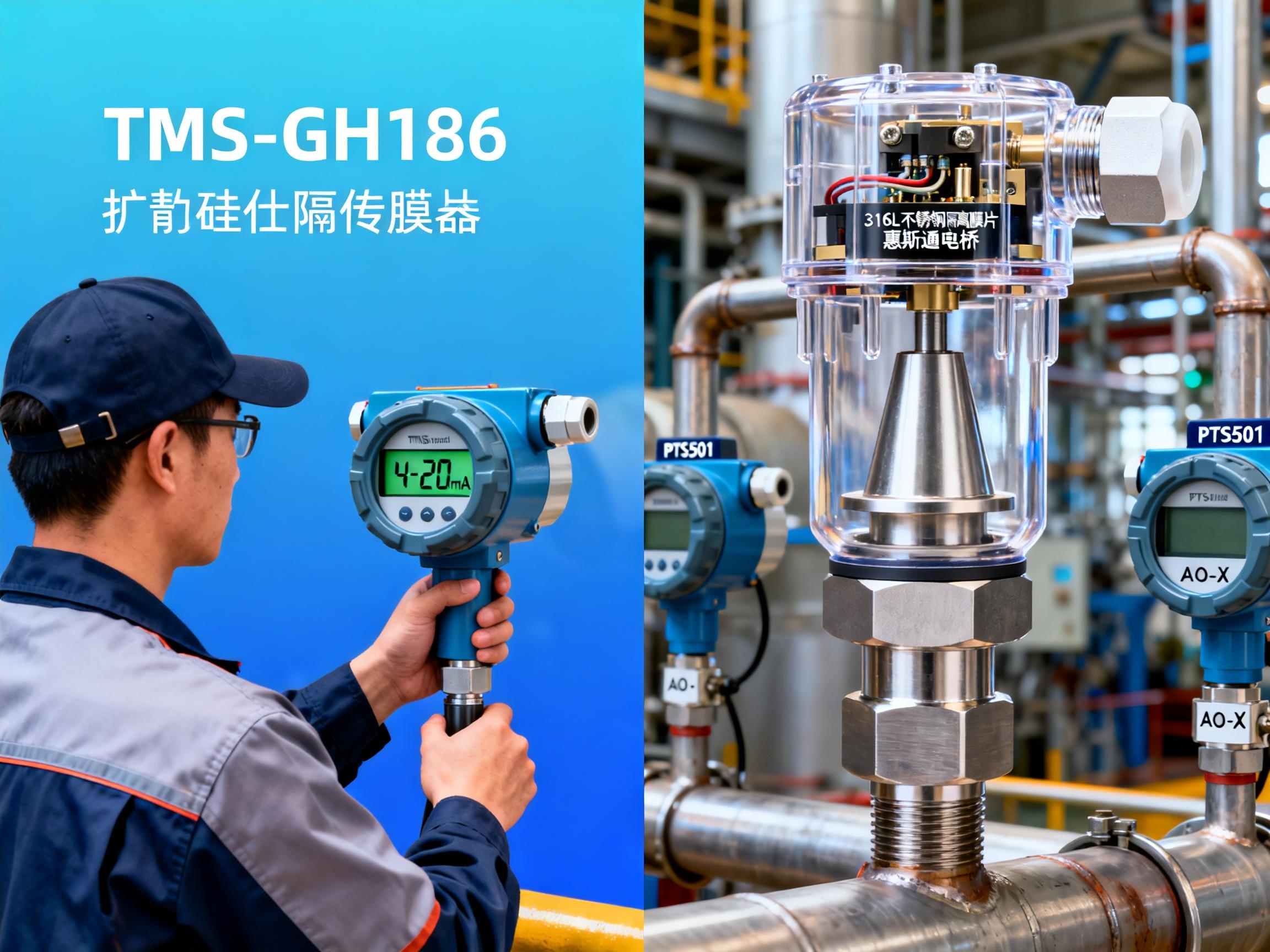 TMS-GH186压力变送器规格型号对比：如何选择适合的扩散硅赫斯曼传感器？