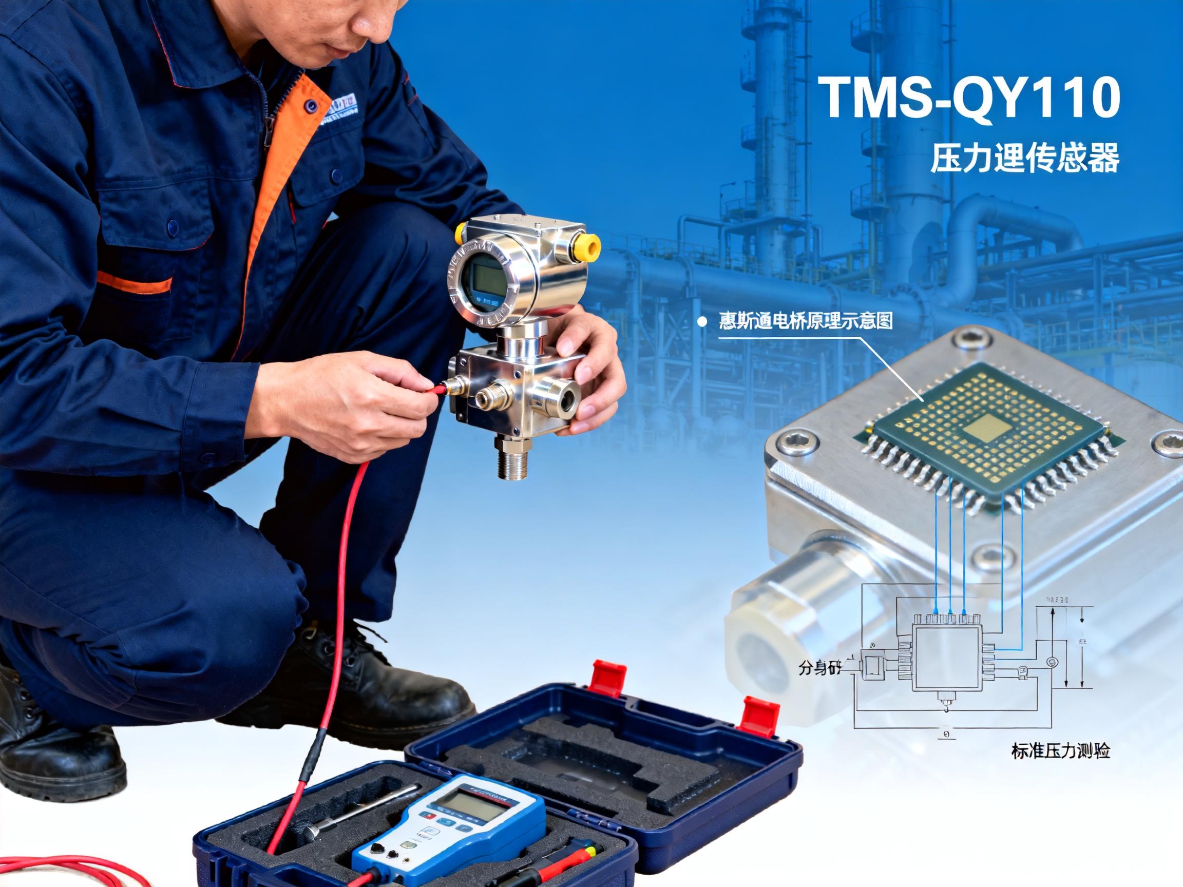 TMS-QY110压力变送器说明书看不懂？5分钟掌握扩散硅赫斯曼传感器操作
