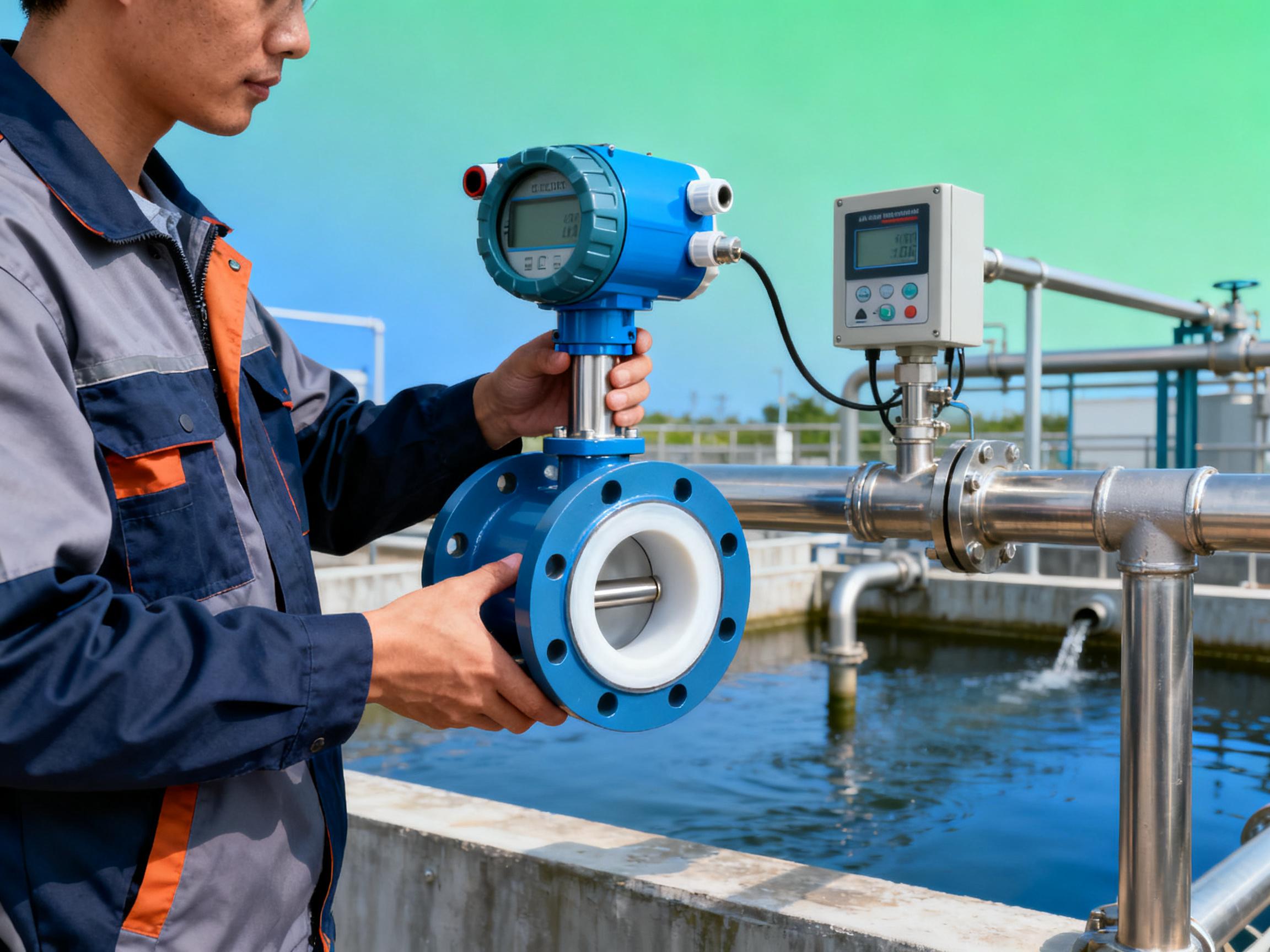 LDCR电磁流量计选型必看：水处理行业最受欢迎的5个型号对比